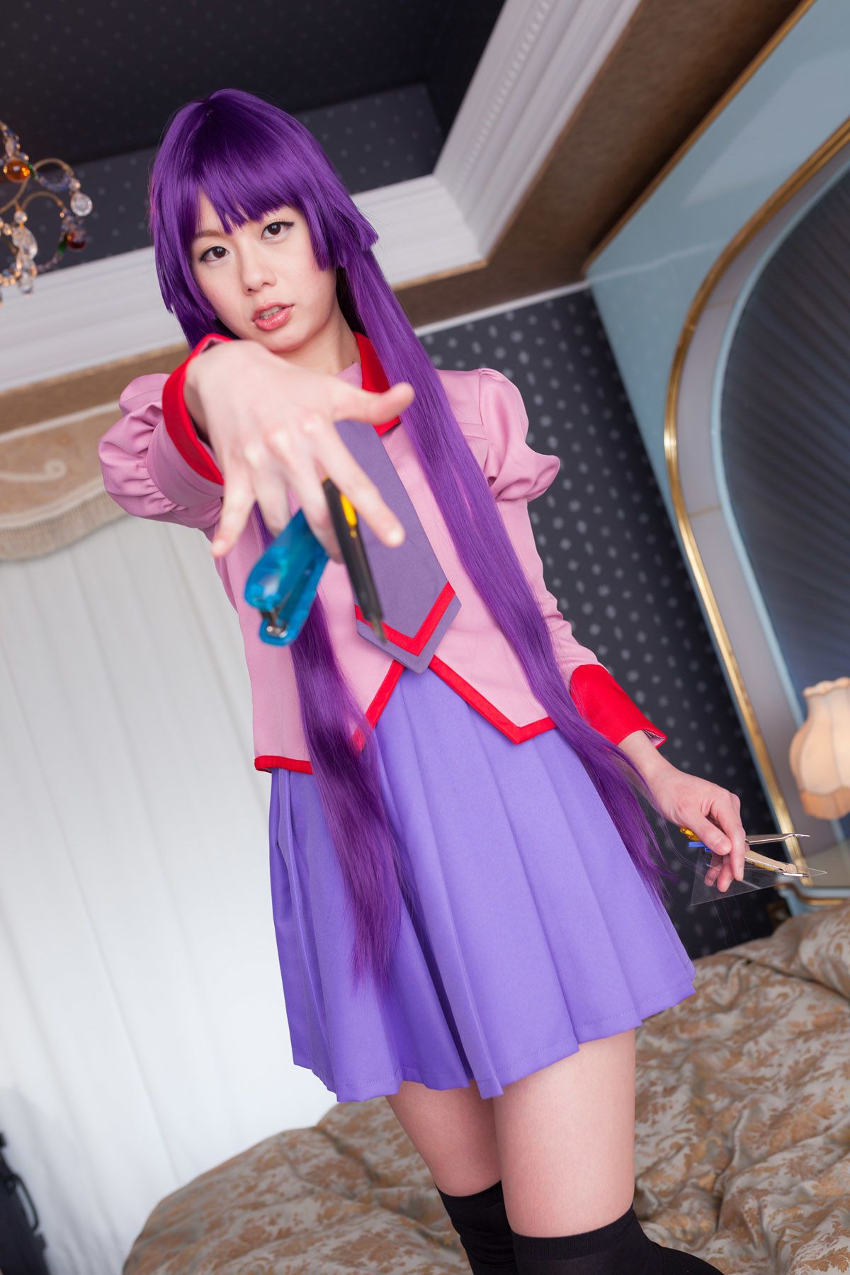 相沢恋 (Aizawa Ren) 《Bakemonogatari(化物語)》Senjougahara Hitagi [@factory]