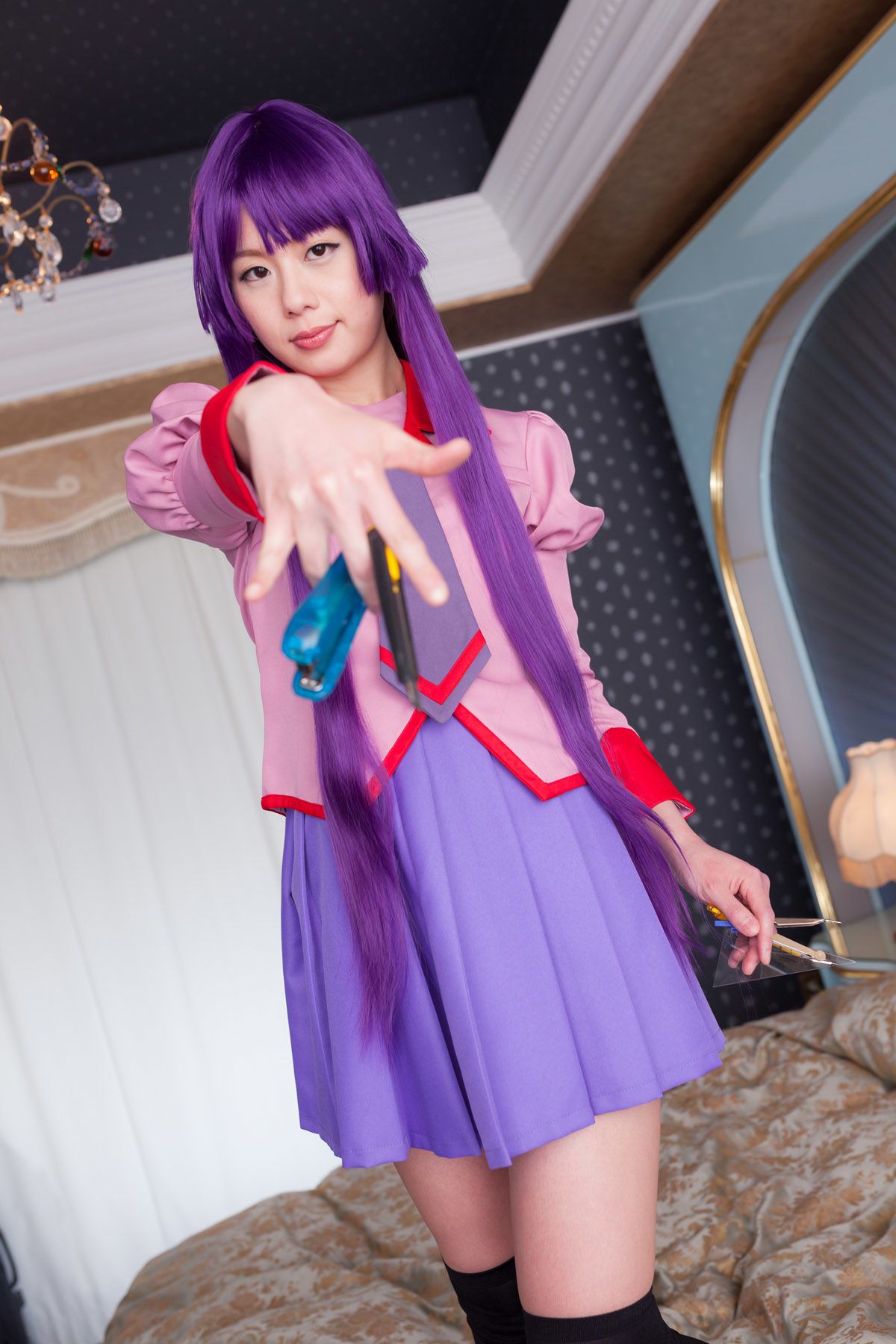 相沢恋 (Aizawa Ren) 《Bakemonogatari(化物語)》Senjougahara Hitagi [@factory]