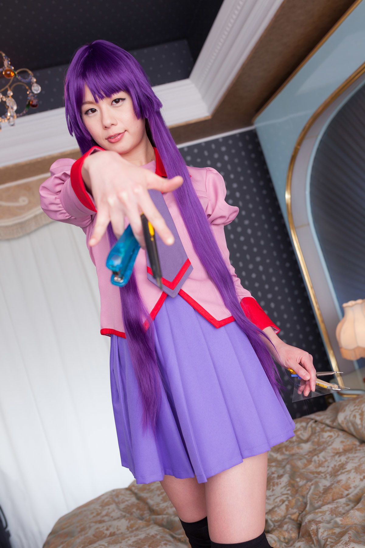 相沢恋 (Aizawa Ren) 《Bakemonogatari(化物語)》Senjougahara Hitagi [@factory]