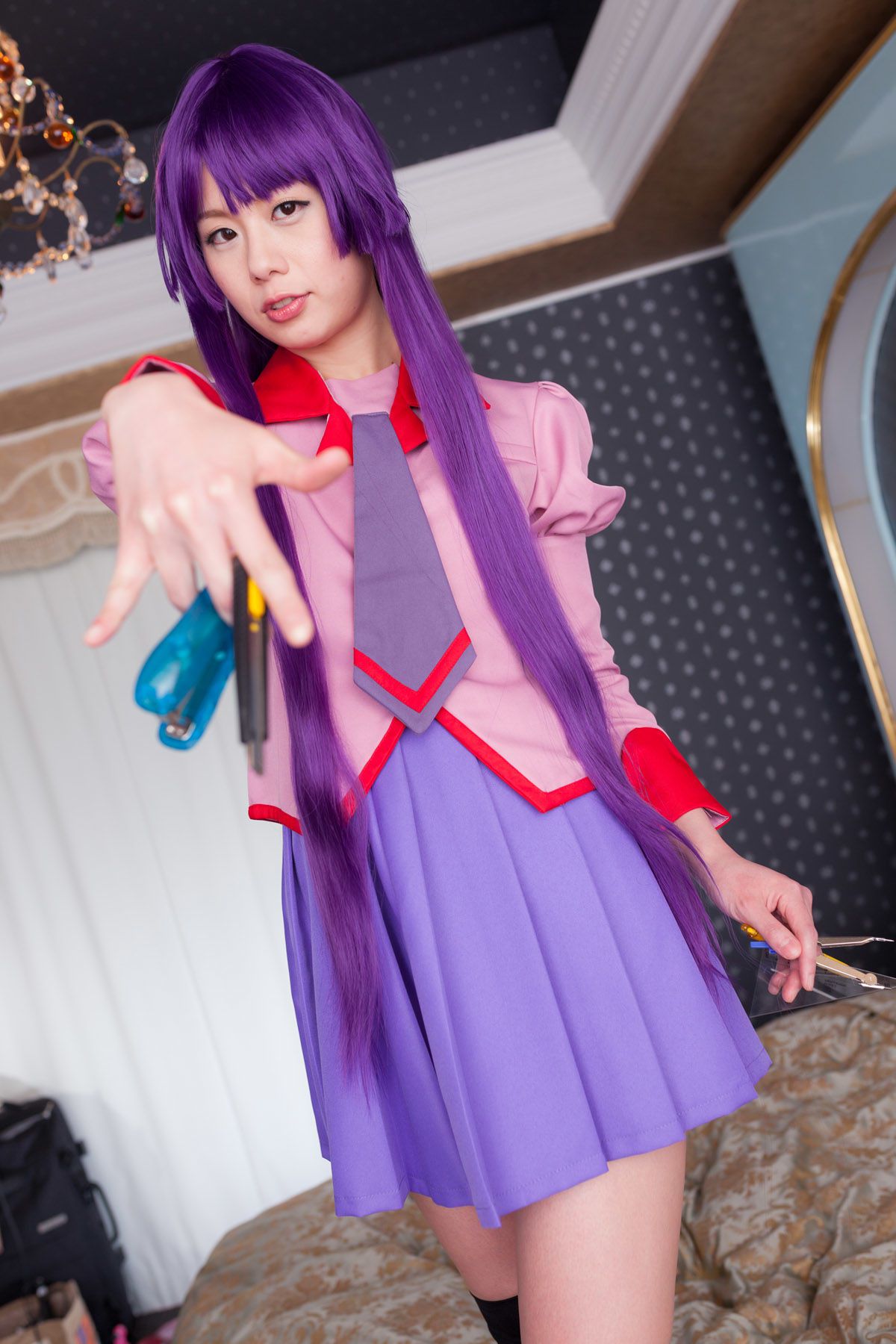相沢恋 (Aizawa Ren) 《Bakemonogatari(化物語)》Senjougahara Hitagi [@factory]