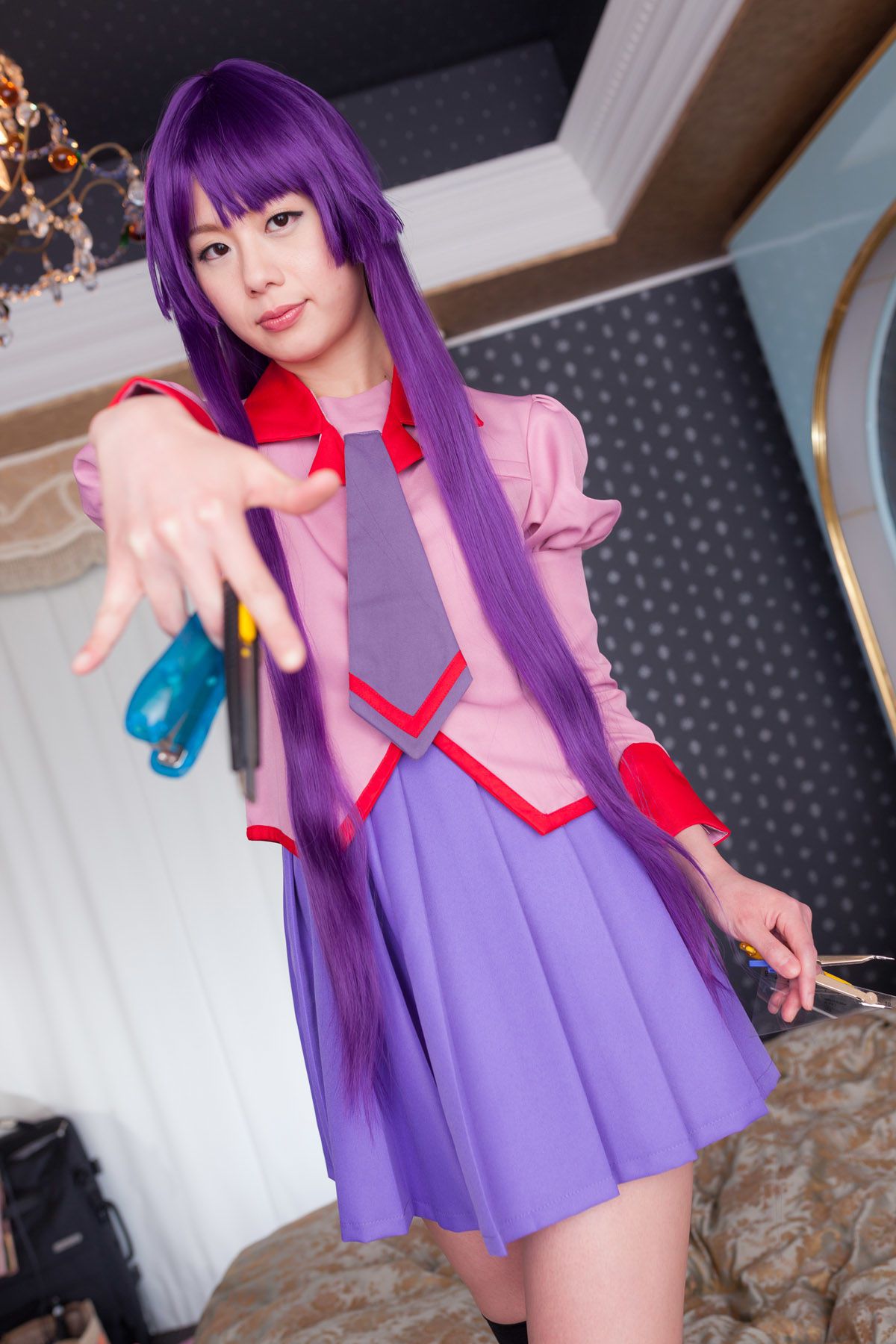 相沢恋 (Aizawa Ren) 《Bakemonogatari(化物語)》Senjougahara Hitagi [@factory]