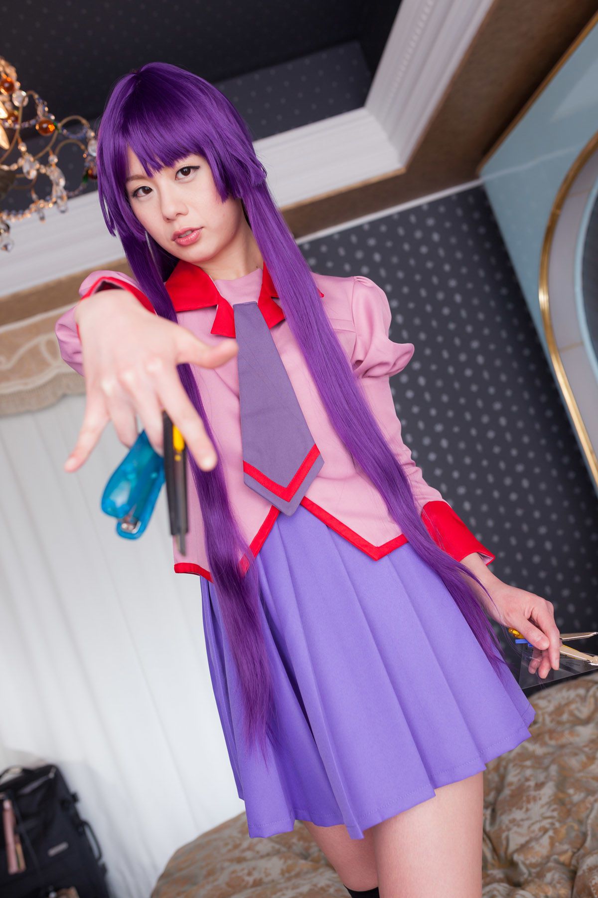 相沢恋 (Aizawa Ren) 《Bakemonogatari(化物語)》Senjougahara Hitagi [@factory]
