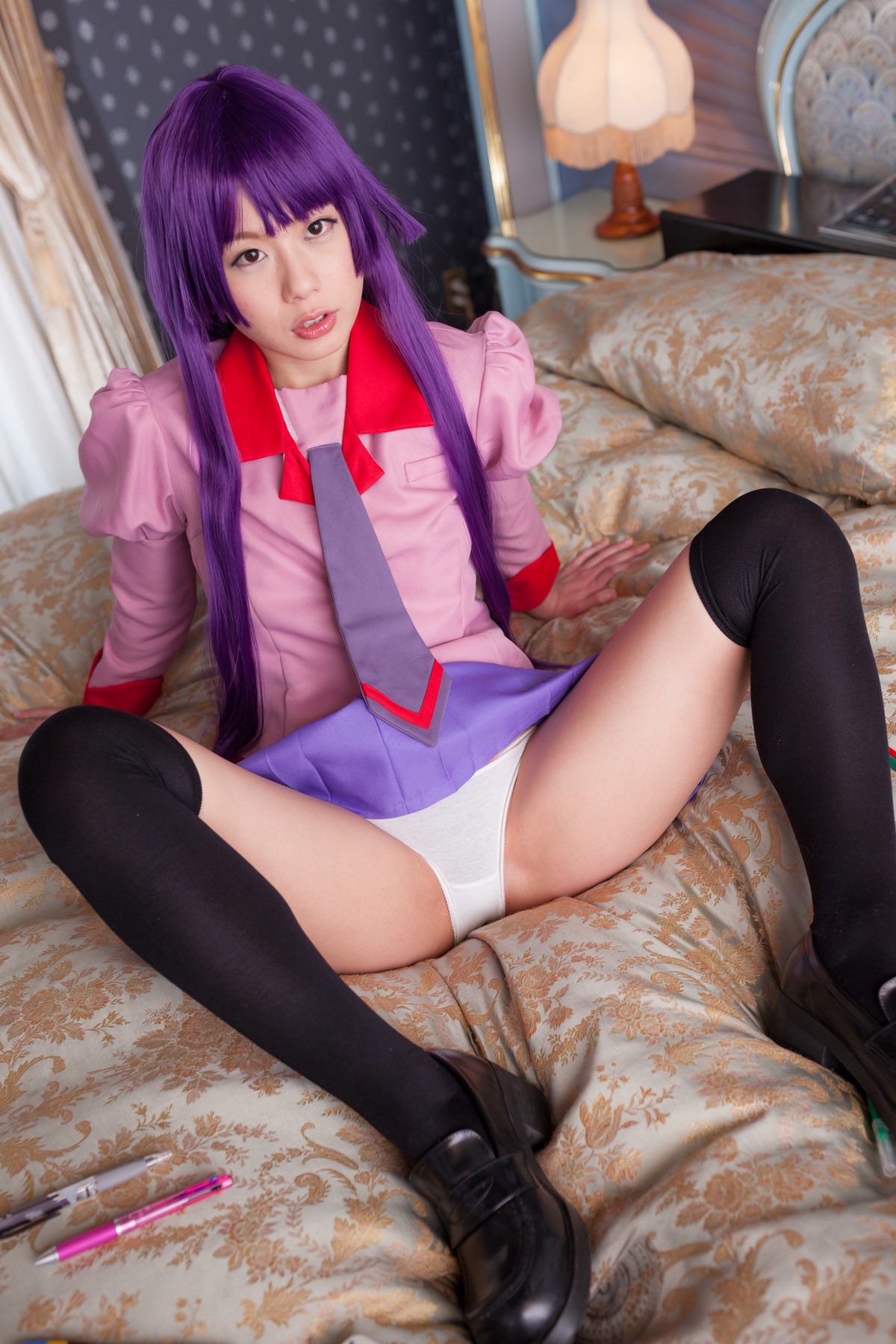 相沢恋 (Aizawa Ren) 《Bakemonogatari(化物語)》Senjougahara Hitagi [@factory]