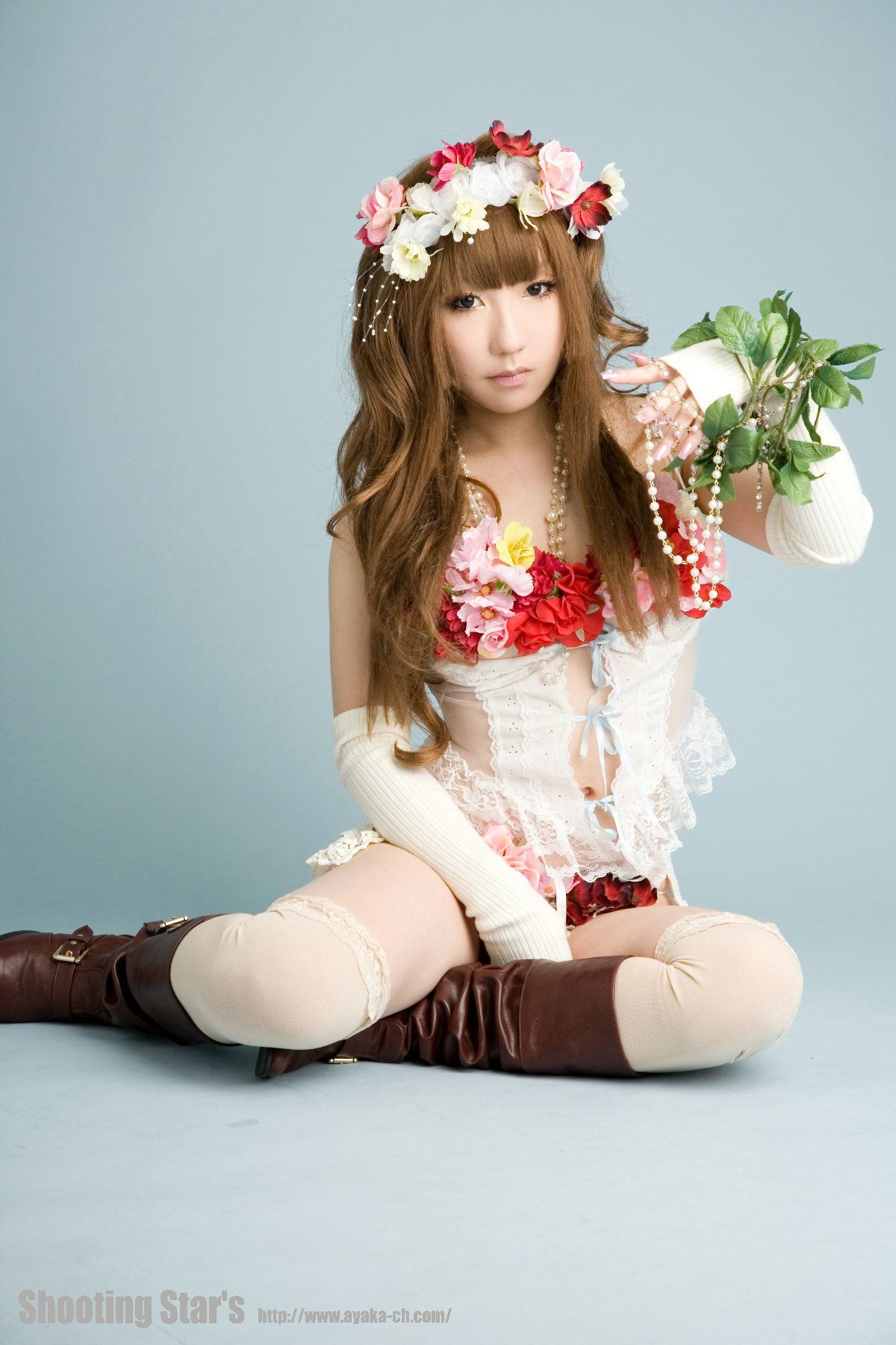 绫香サク (Saku サク Saku Ayaka)  [Hana-Ori] Gothic Lolita