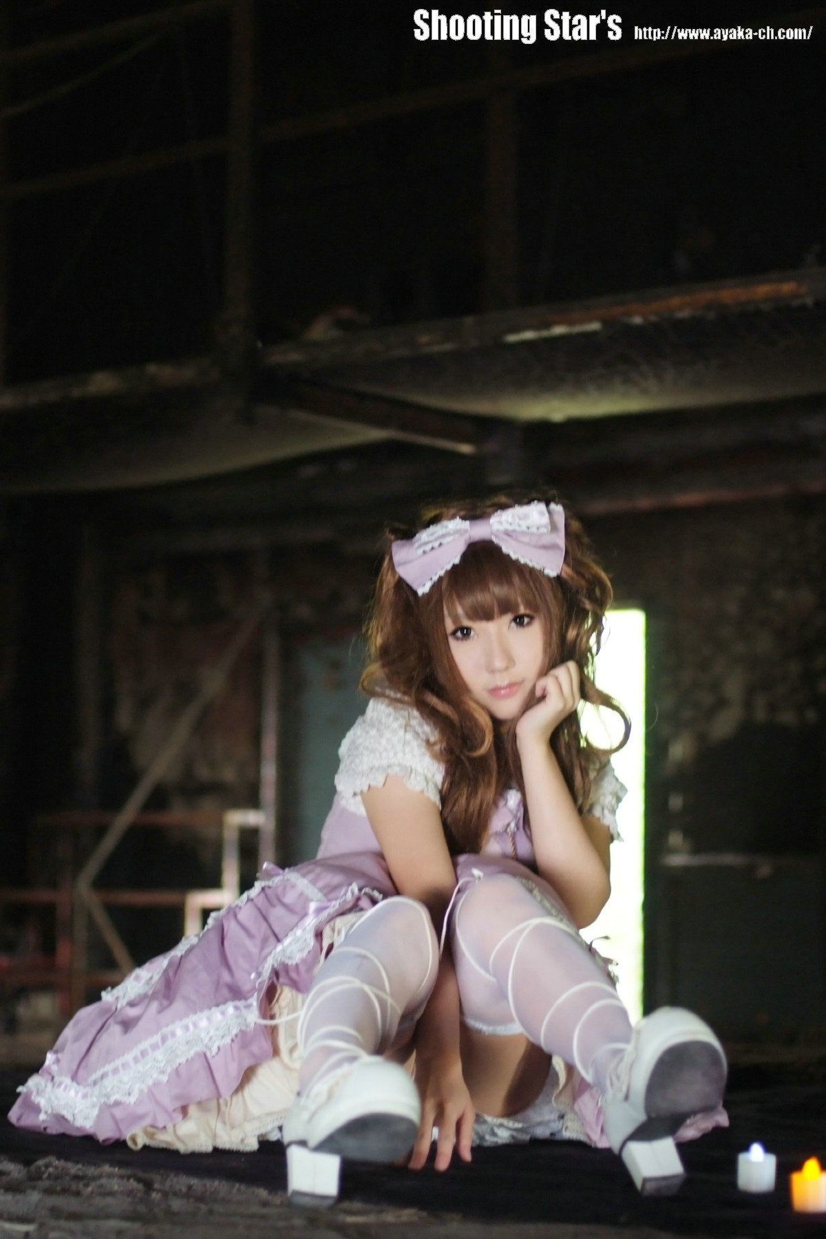 绫香サク (Saku サク Saku Ayaka)  [Hana-Ori] Gothic Lolita