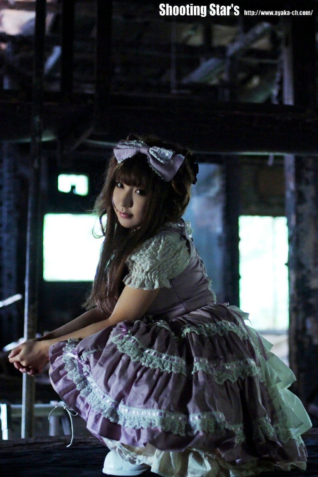 绫香サク (Saku サク Saku Ayaka)  [Hana-Ori] Gothic Lolita
