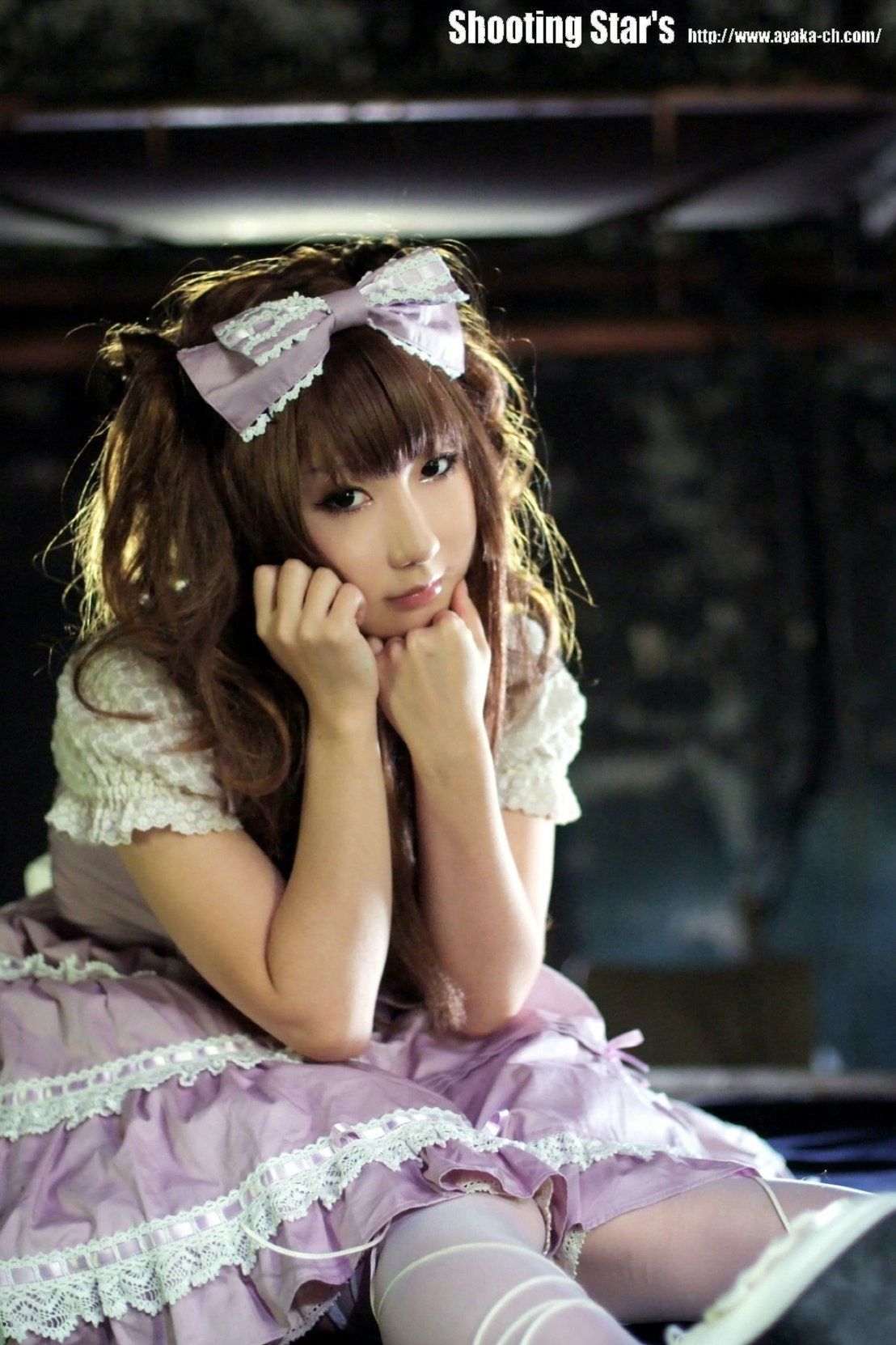 绫香サク (Saku サク Saku Ayaka)  [Hana-Ori] Gothic Lolita