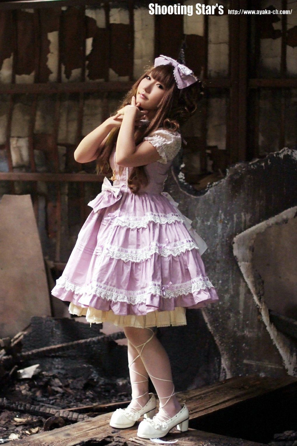 绫香サク (Saku サク Saku Ayaka)  [Hana-Ori] Gothic Lolita