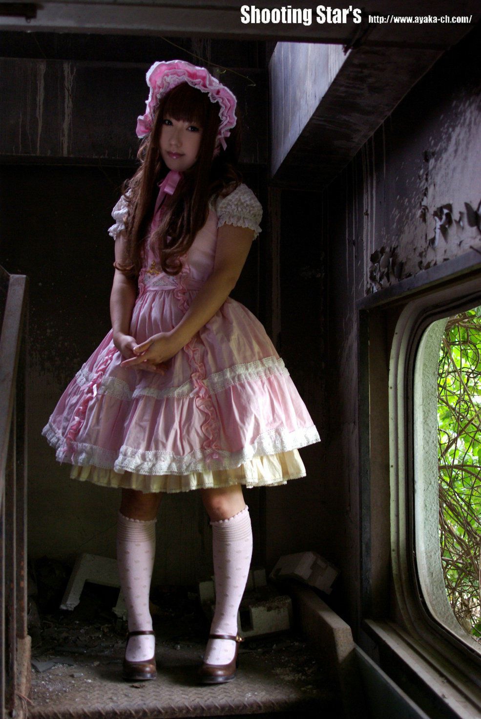 绫香サク (Saku サク Saku Ayaka)  [Hana-Ori] Gothic Lolita