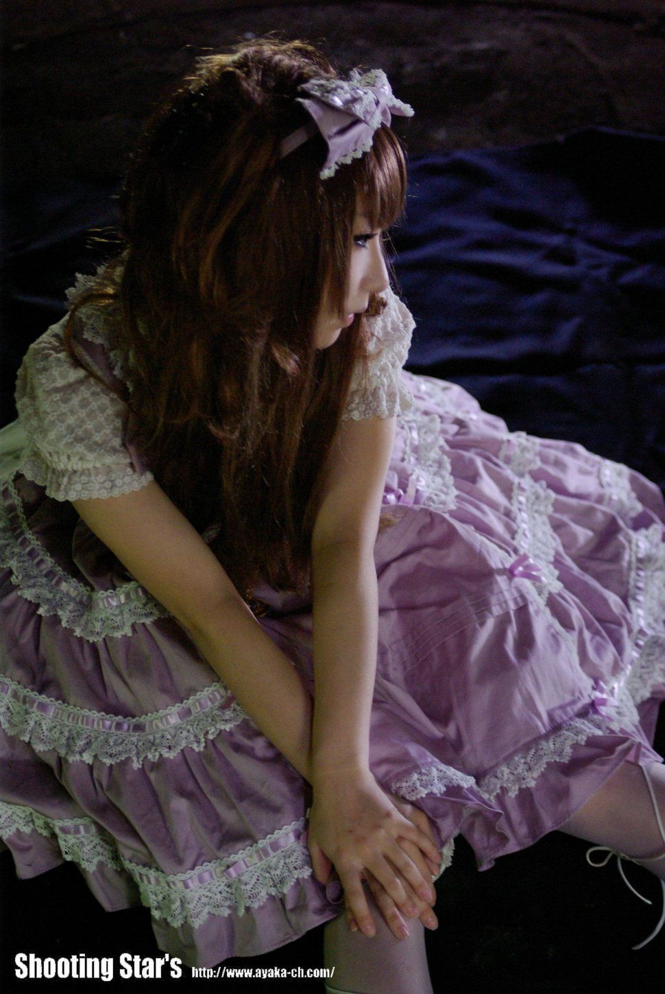 绫香サク (Saku サク Saku Ayaka)  [Hana-Ori] Gothic Lolita