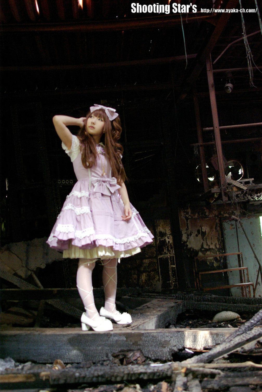 绫香サク (Saku サク Saku Ayaka)  [Hana-Ori] Gothic Lolita