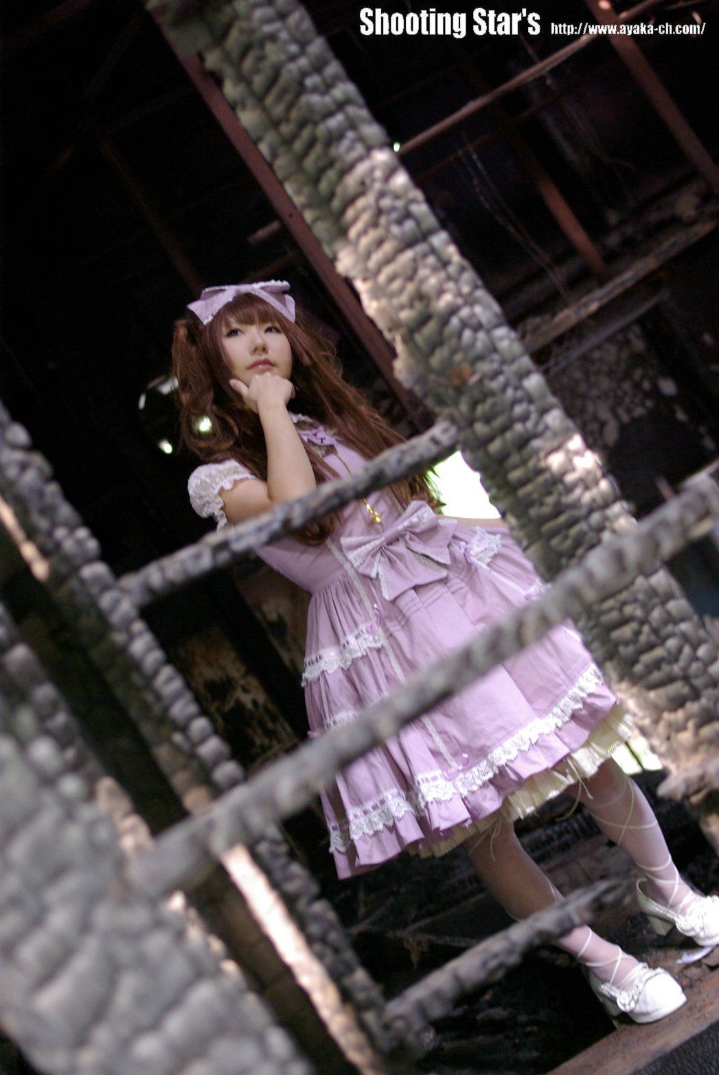 绫香サク (Saku サク Saku Ayaka)  [Hana-Ori] Gothic Lolita