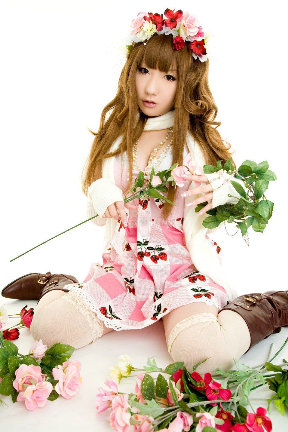 绫香サク (Saku サク Saku Ayaka)  [Hana-Ori] Gothic Lolita