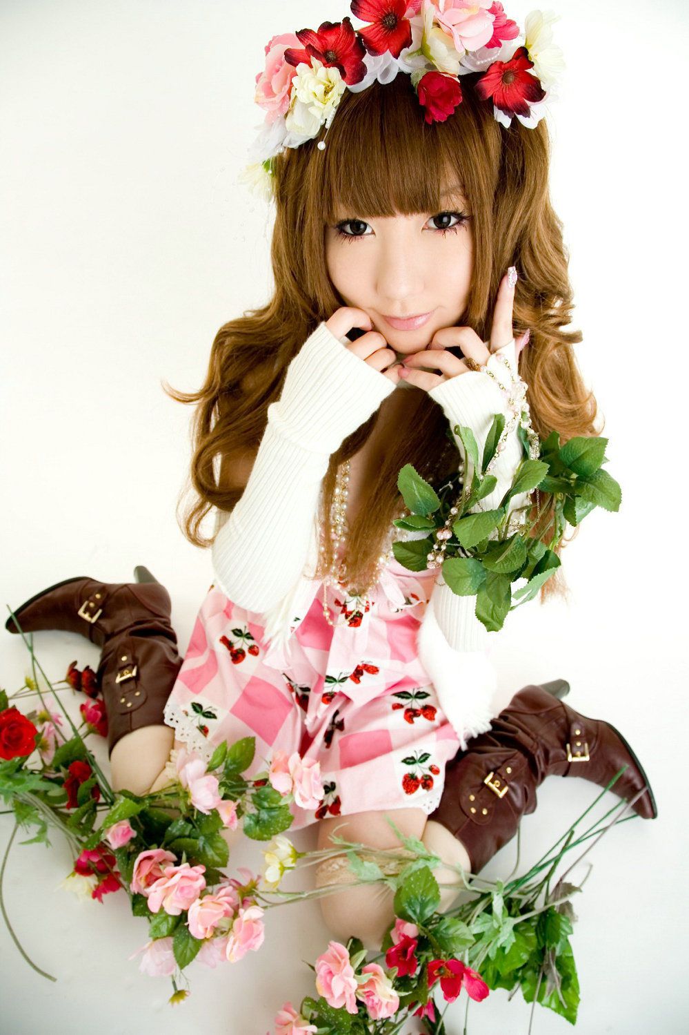 绫香サク (Saku サク Saku Ayaka)  [Hana-Ori] Gothic Lolita