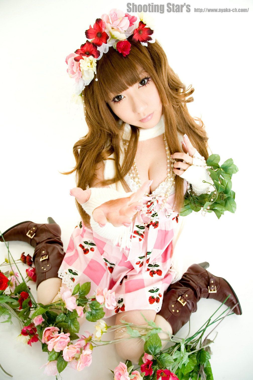 绫香サク (Saku サク Saku Ayaka)  [Hana-Ori] Gothic Lolita