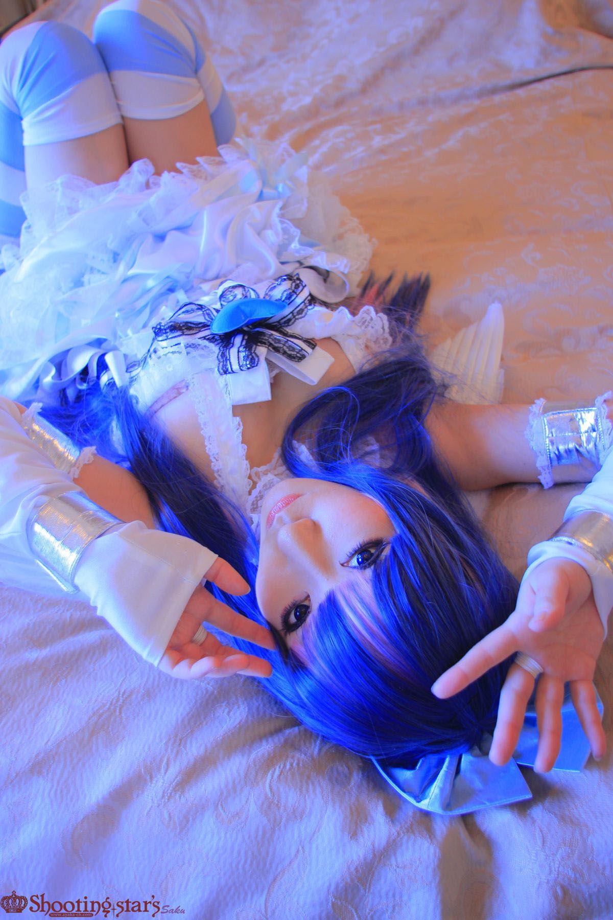 绫香サク (Saku サク Saku Ayaka) &Hanamura Saki(花邑沙希)《Panty & Stocking with Garterbelt》 [Shooting Star s]