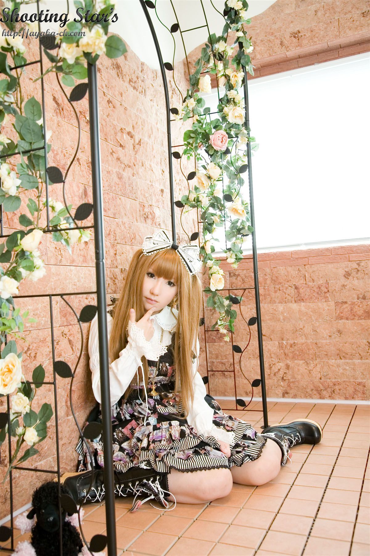 绫香サク (Saku サク Saku Ayaka) Gothic Lolita(ゴスロリ) [Sakuyabime]