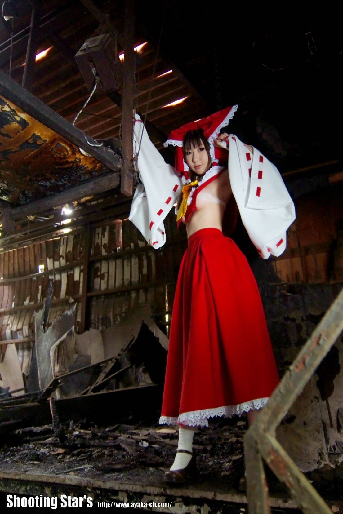 Saku サク 《Touhou Project》Hakurei Reimu+Kirisame Marisa [Shooting Star s]