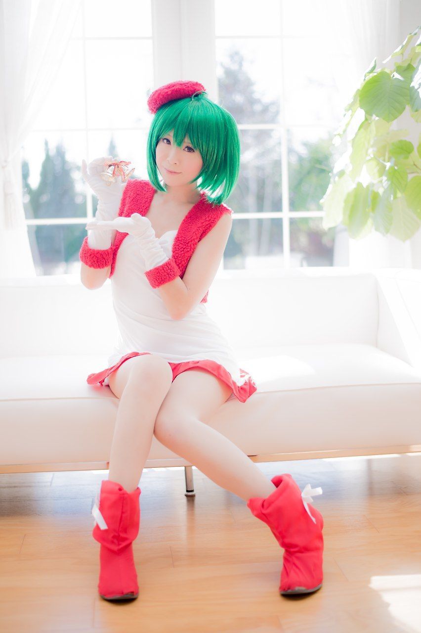 真白ゆき (Mashiro Yuki) コスプレ《Macros》Ranka Lee(Xmas ver.)