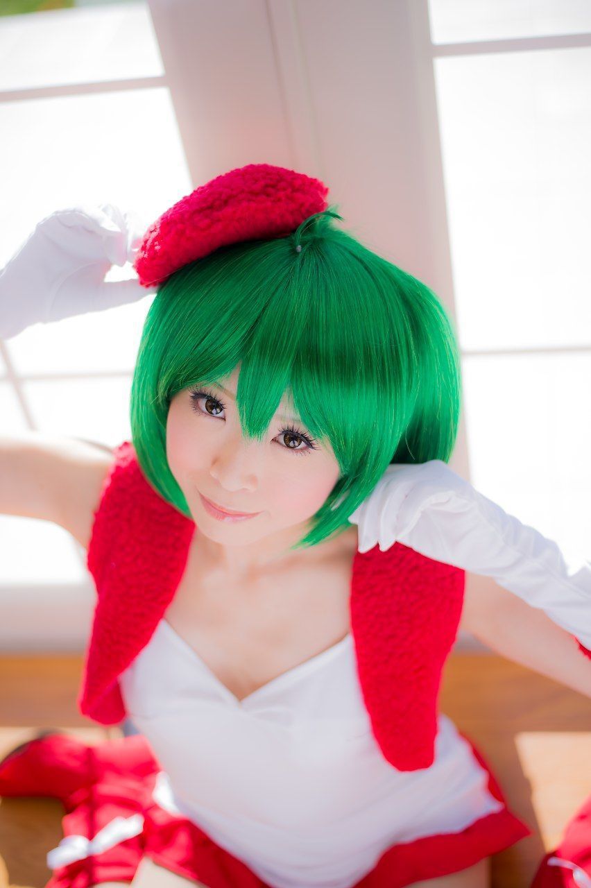 真白ゆき (Mashiro Yuki) コスプレ《Macros》Ranka Lee(Xmas ver.)