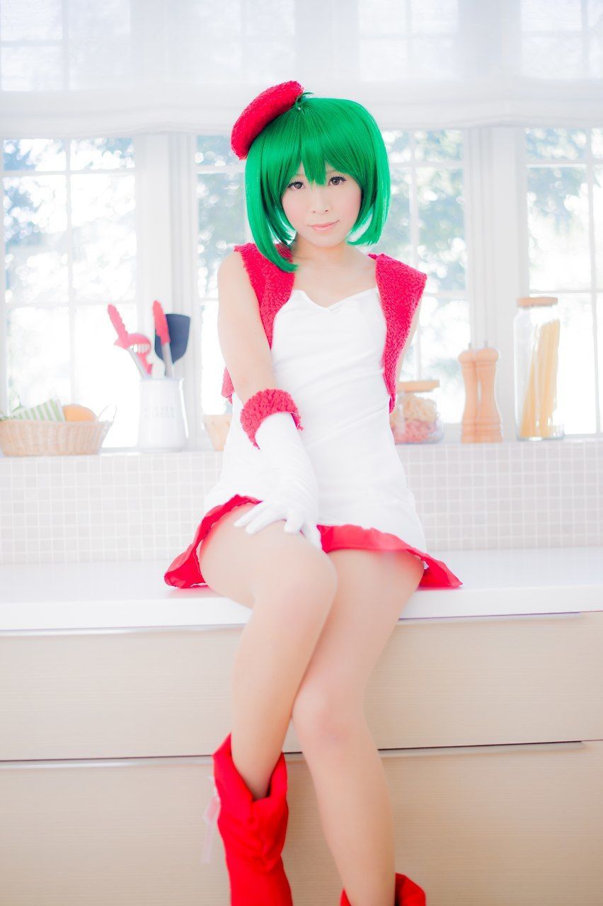 真白ゆき (Mashiro Yuki) コスプレ《Macros》Ranka Lee(Xmas ver.)