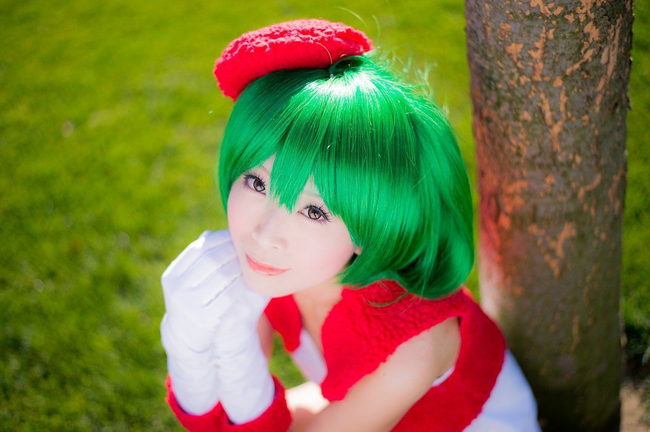 真白ゆき (Mashiro Yuki) コスプレ《Macros》Ranka Lee(Xmas ver.)