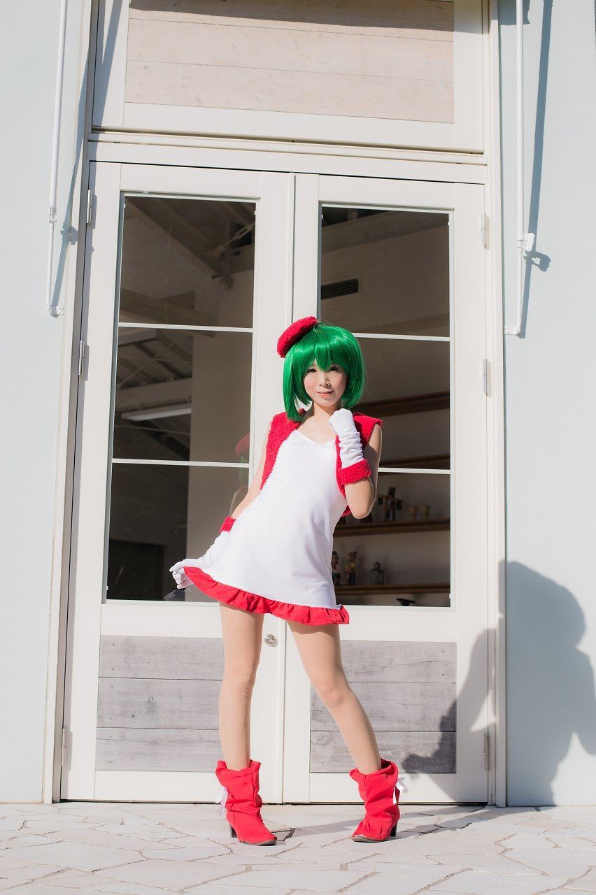 真白ゆき (Mashiro Yuki) コスプレ《Macros》Ranka Lee(Xmas ver.)