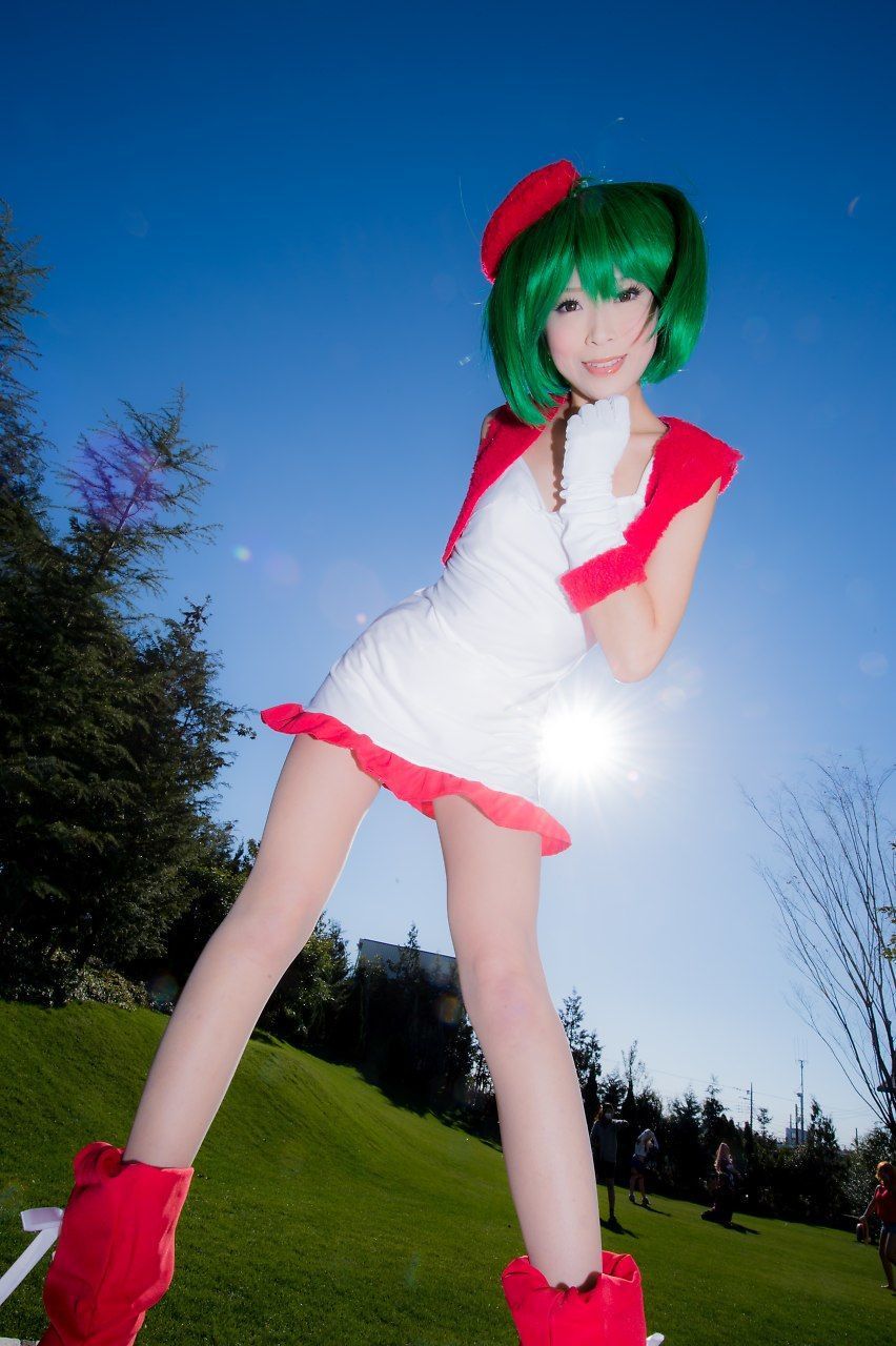 真白ゆき (Mashiro Yuki) コスプレ《Macros》Ranka Lee(Xmas ver.)