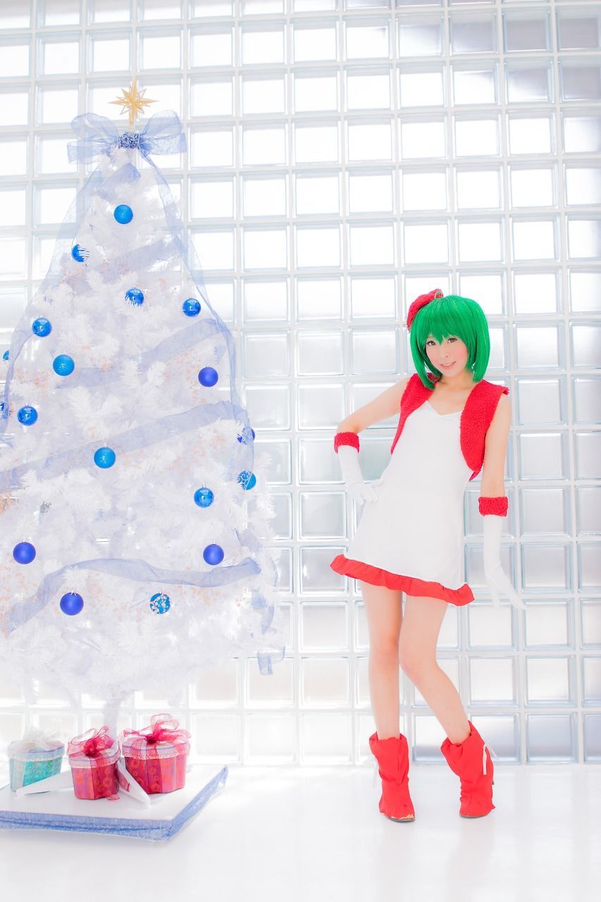 真白ゆき (Mashiro Yuki) コスプレ《Macros》Ranka Lee(Xmas ver.)