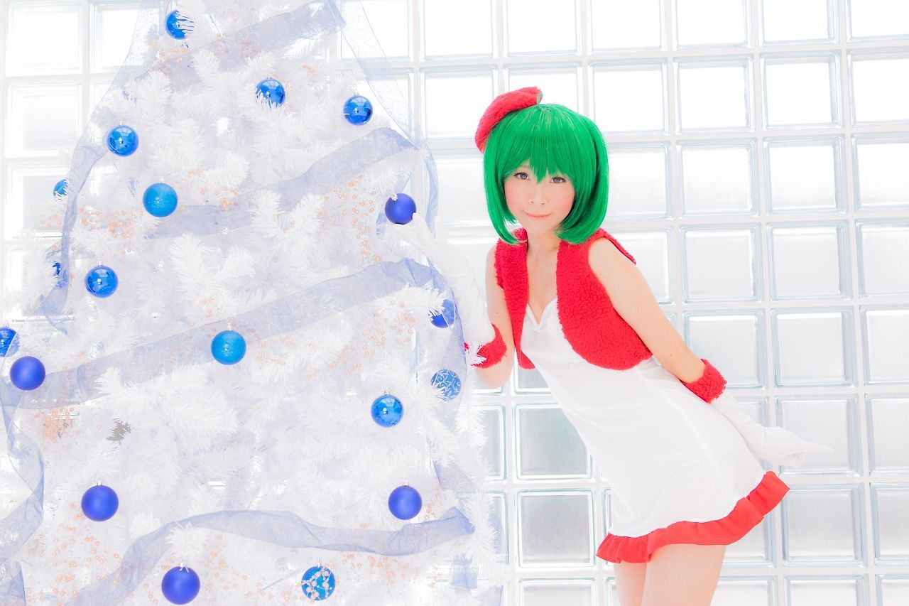 真白ゆき (Mashiro Yuki) コスプレ《Macros》Ranka Lee(Xmas ver.)