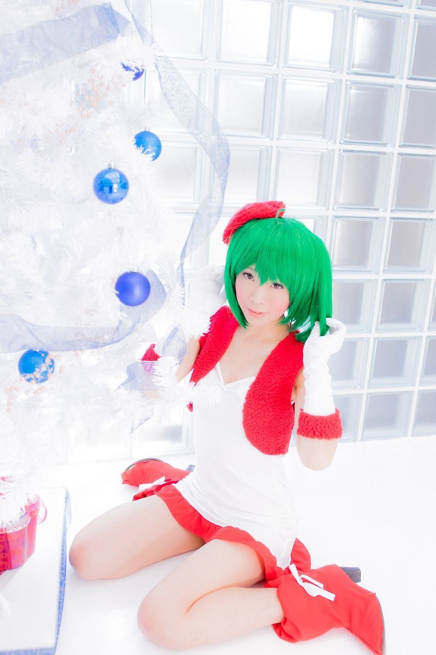 真白ゆき (Mashiro Yuki) コスプレ《Macros》Ranka Lee(Xmas ver.)
