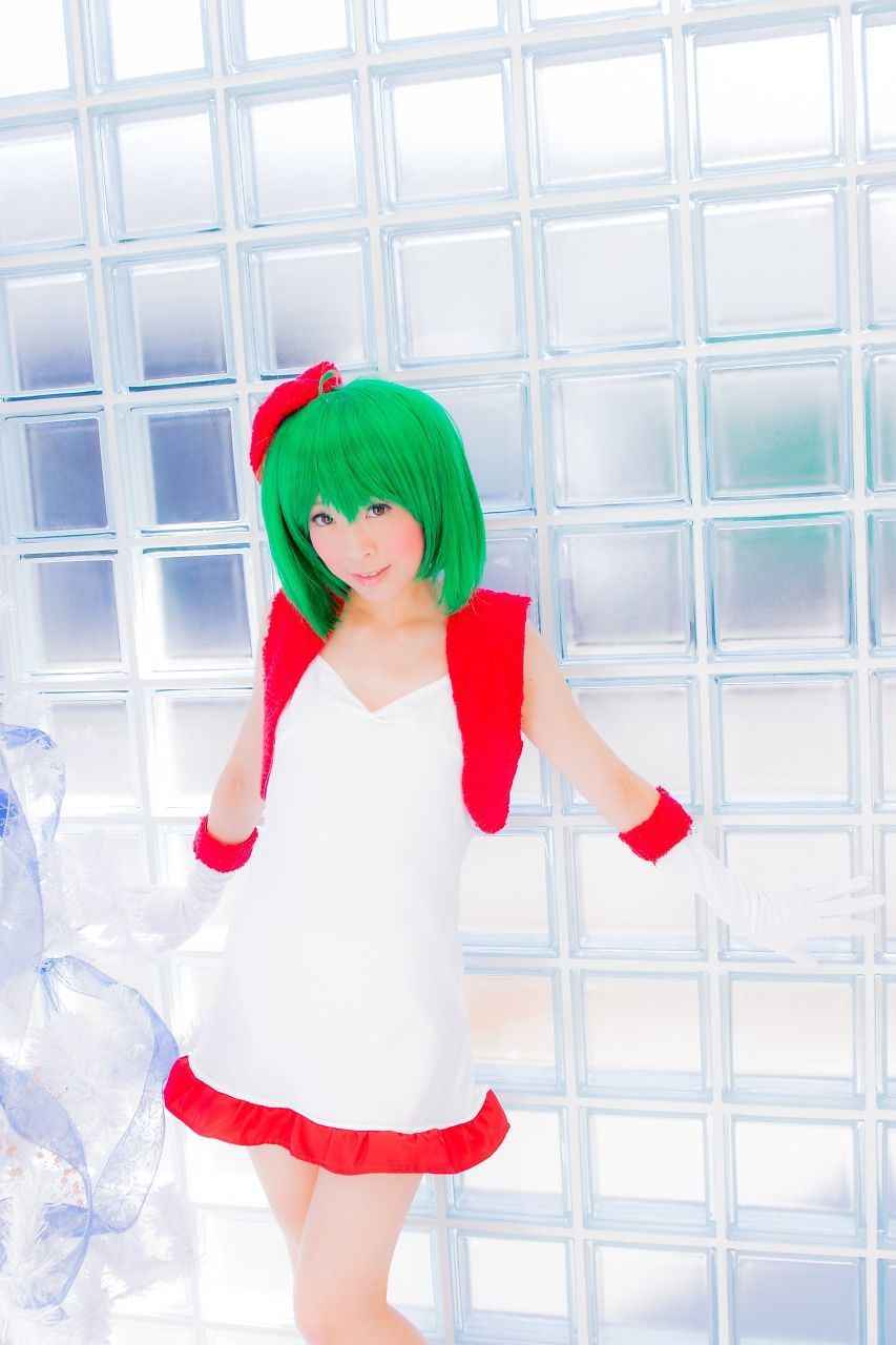 真白ゆき (Mashiro Yuki) コスプレ《Macros》Ranka Lee(Xmas ver.)