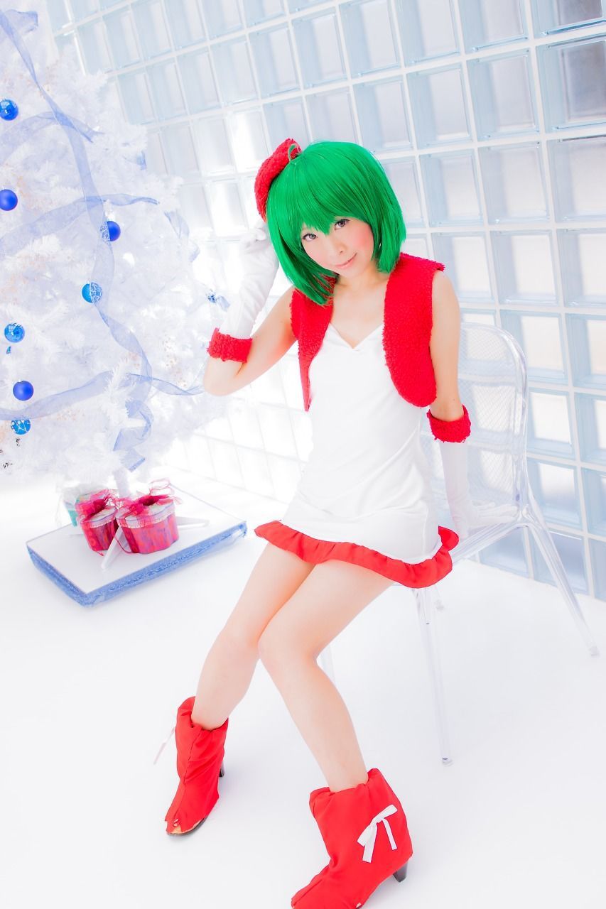 真白ゆき (Mashiro Yuki) コスプレ《Macros》Ranka Lee(Xmas ver.)
