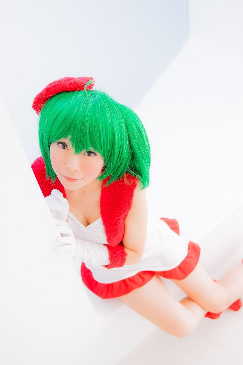 真白ゆき (Mashiro Yuki) コスプレ《Macros》Ranka Lee(Xmas ver.)