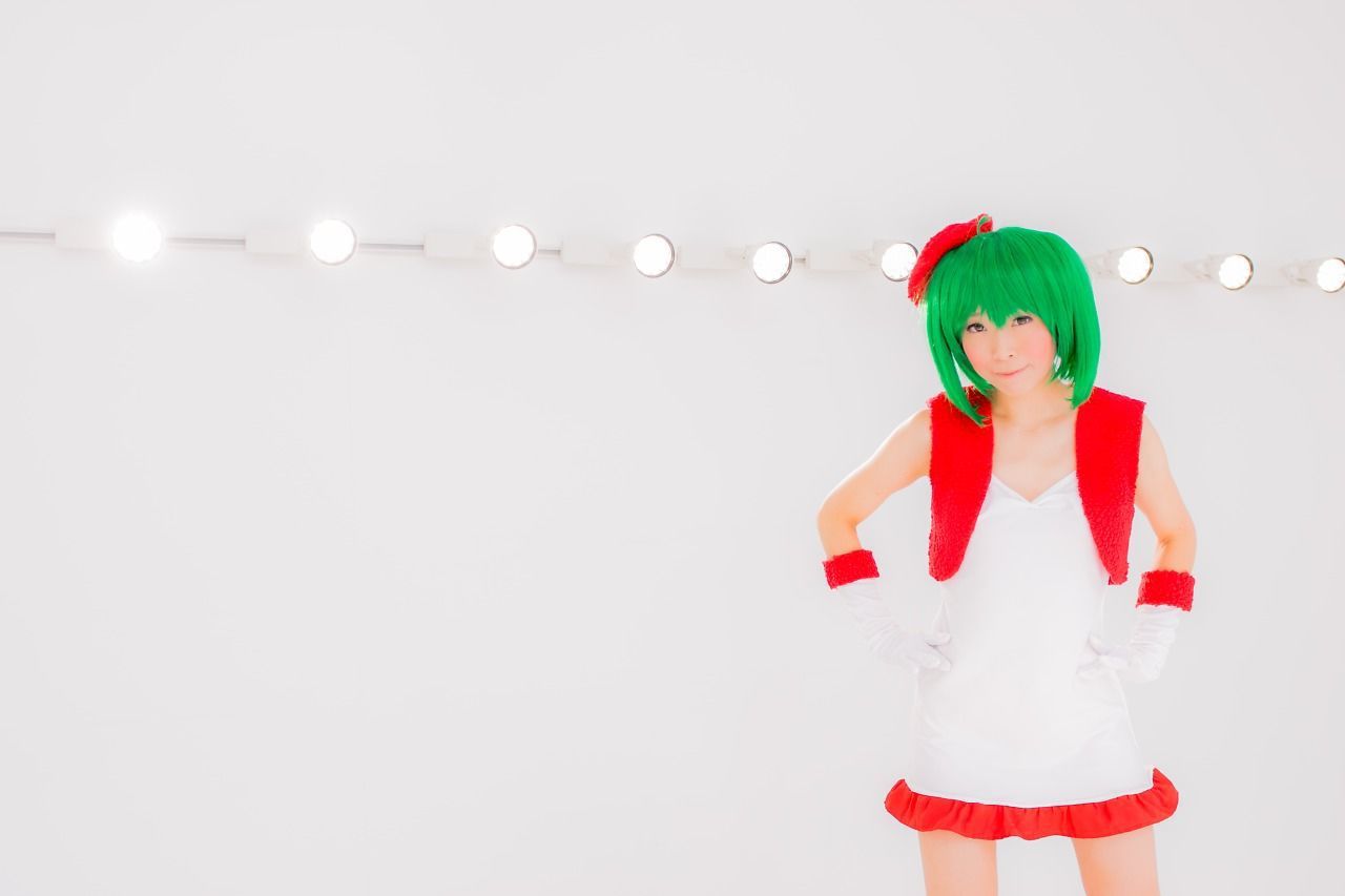 真白ゆき (Mashiro Yuki) コスプレ《Macros》Ranka Lee(Xmas ver.)