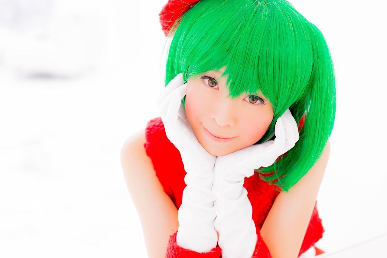 真白ゆき (Mashiro Yuki) コスプレ《Macros》Ranka Lee(Xmas ver.)