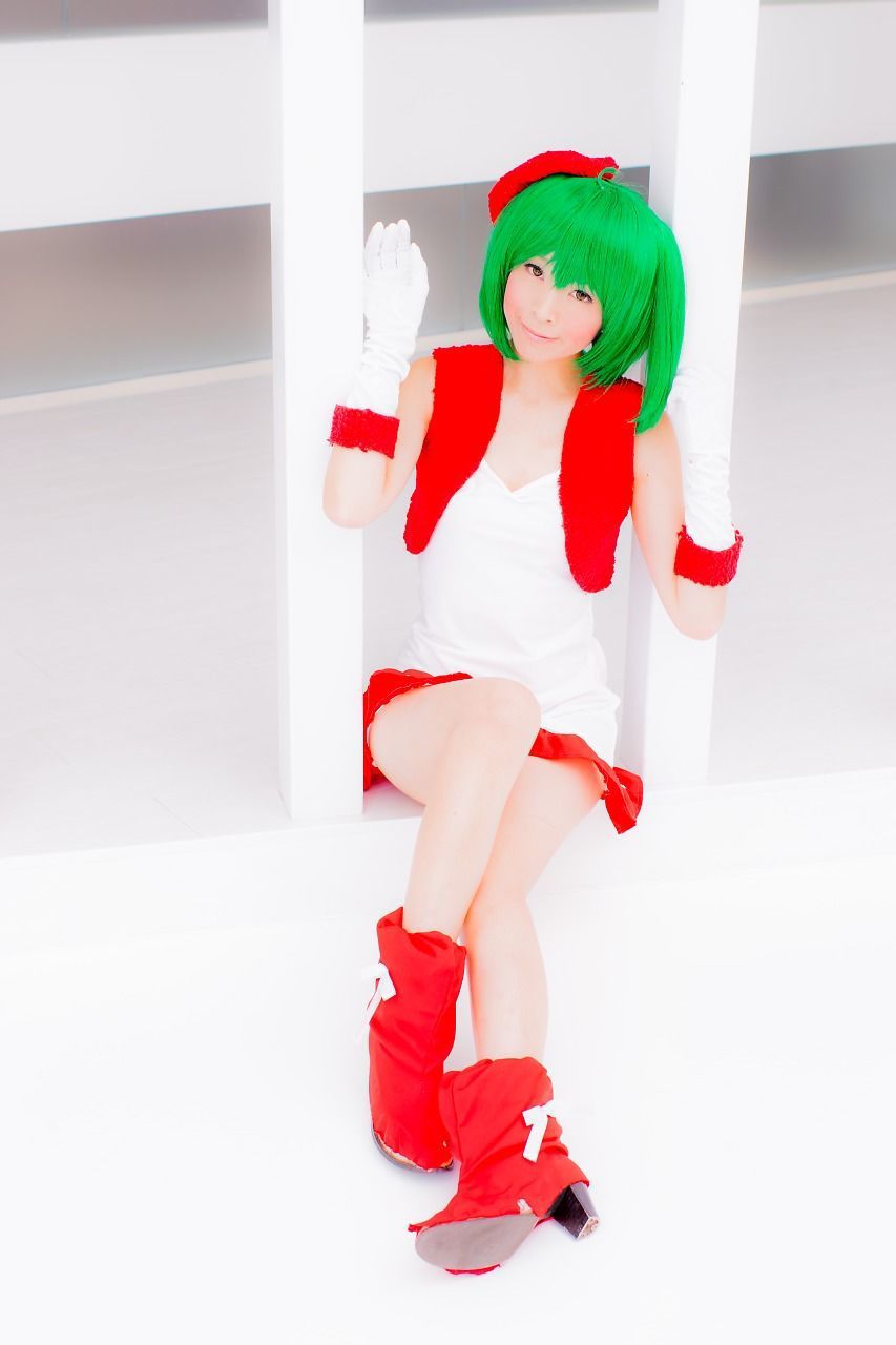 真白ゆき (Mashiro Yuki) コスプレ《Macros》Ranka Lee(Xmas ver.)