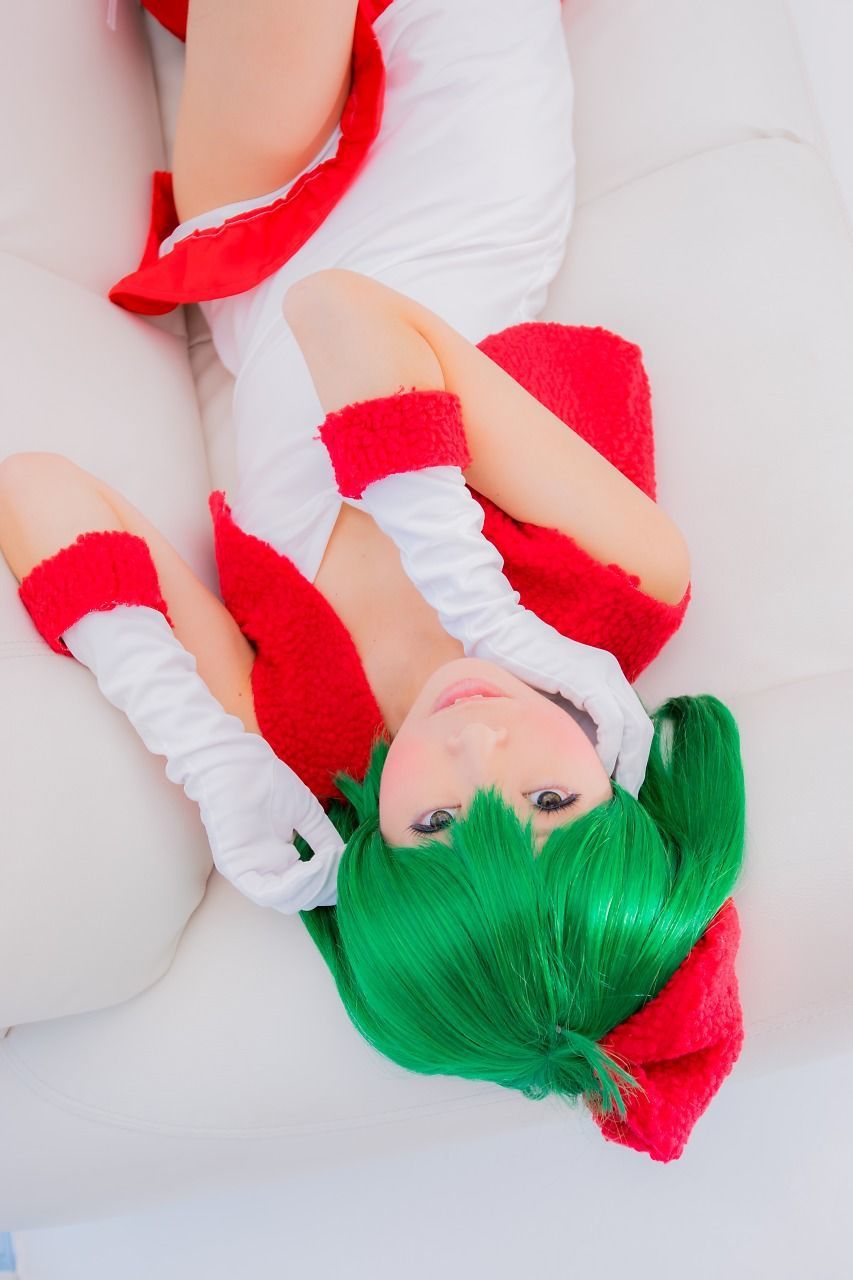 真白ゆき (Mashiro Yuki) コスプレ《Macros》Ranka Lee(Xmas ver.)