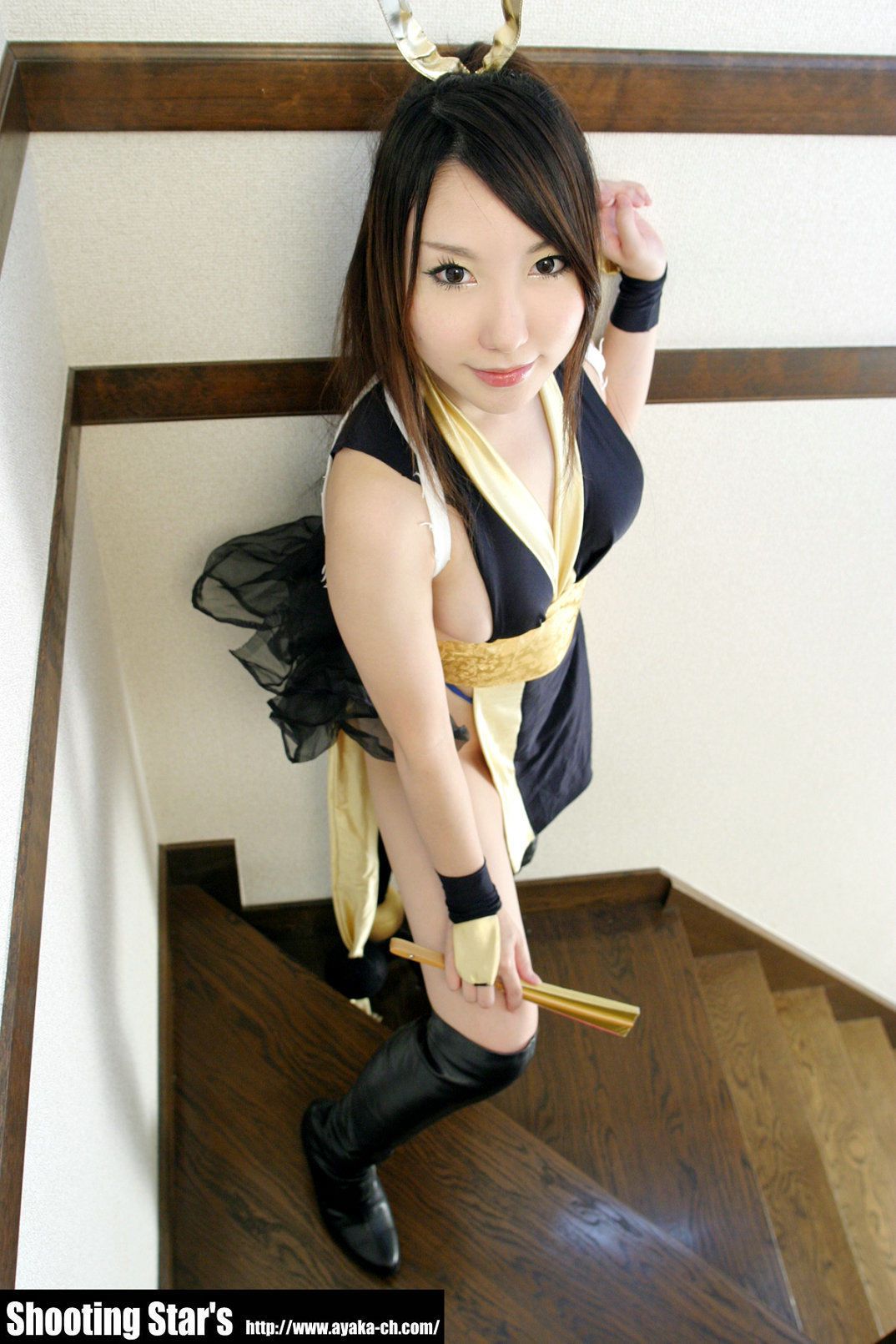 绫香サク 《Garou Densetsu》Shiranui Mai [Sakunoichi Kuro-Mai] [Shooting Star s]