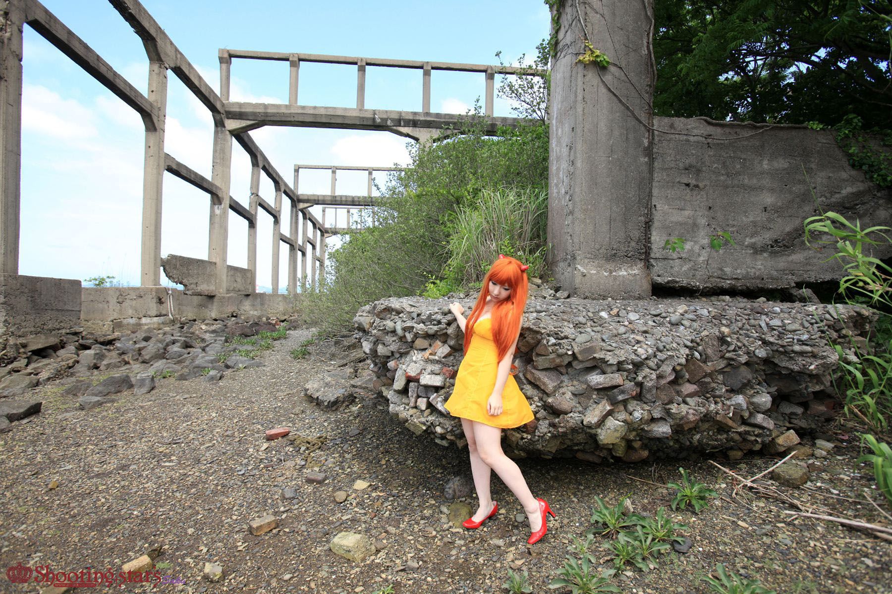 绫香サク (Saku サク Saku Ayaka) 《Shinseiki Evangelion》Souryuu Asuka Langley [Shooting Star s]