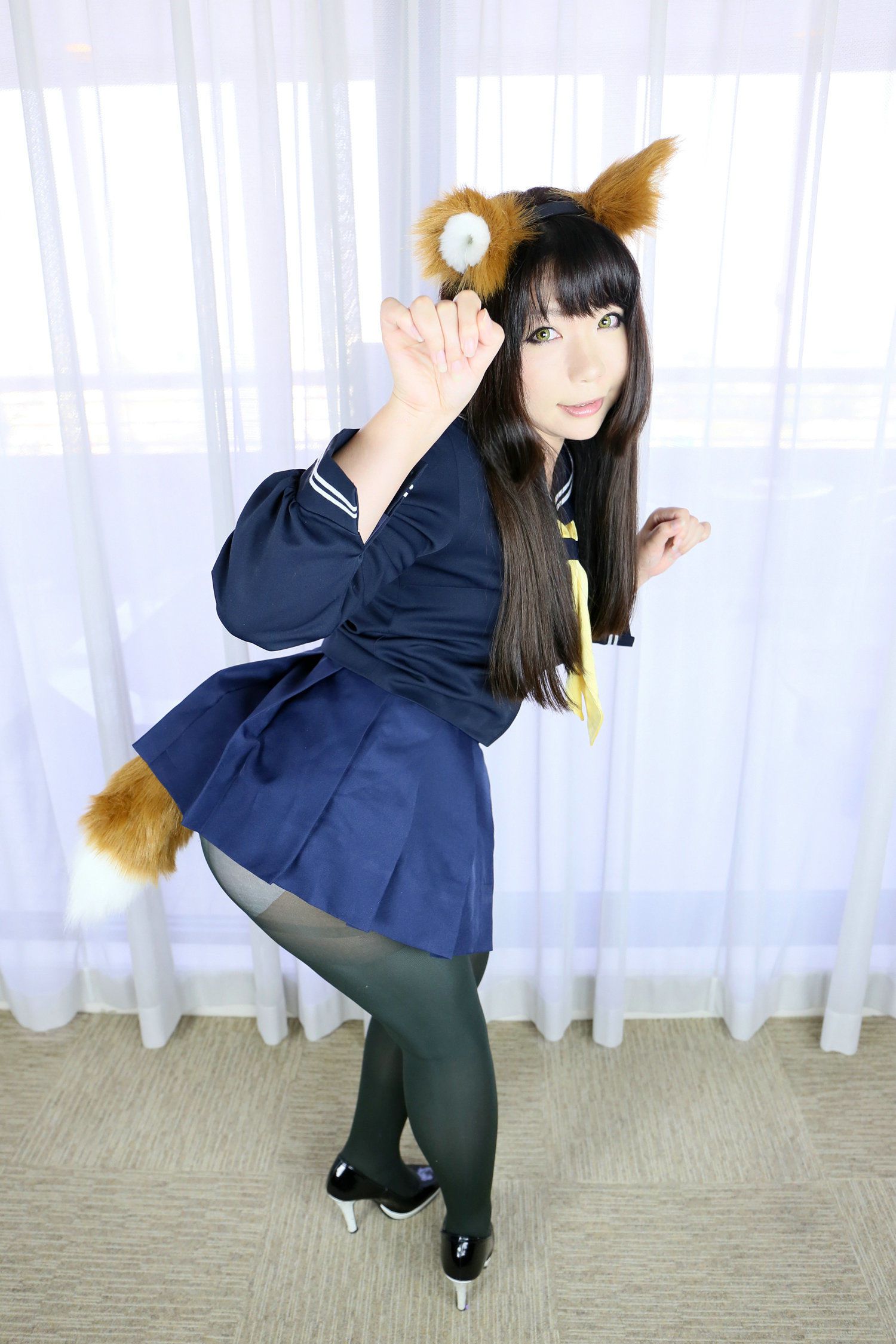 日暮りん(Higurashi Rin) [きつねっ狐倶楽部 1期生] School Girl [日暮企画]