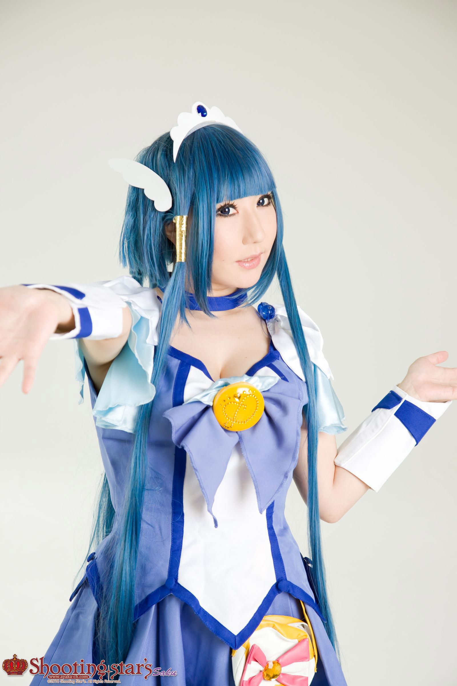 绫香サク (Saku サク Saku Ayaka) 《光之美少女》Cure Peace+Cure Beauty