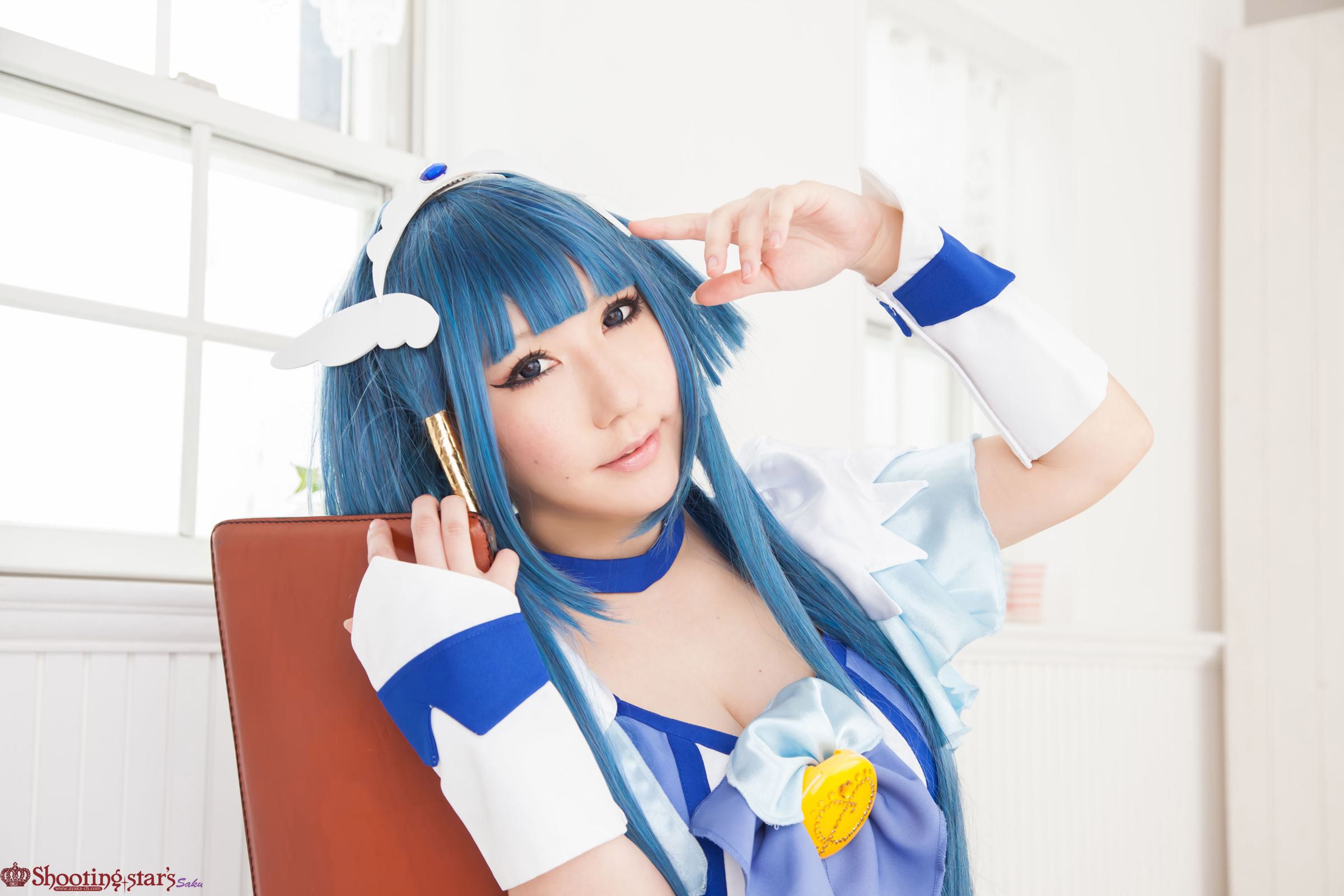 绫香サク (Saku サク Saku Ayaka) 《光之美少女》Cure Peace+Cure Beauty