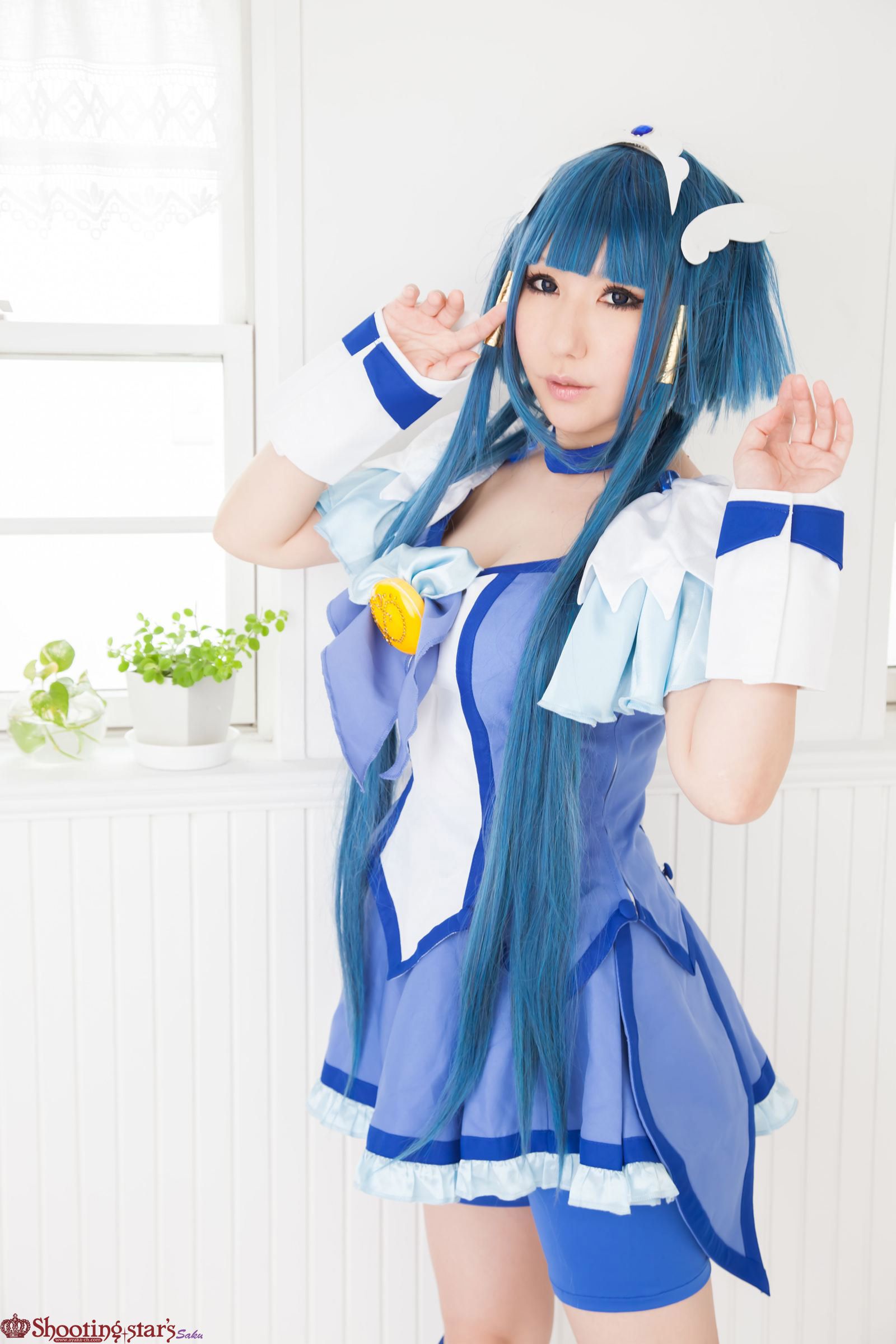 绫香サク (Saku サク Saku Ayaka) 《光之美少女》Cure Peace+Cure Beauty