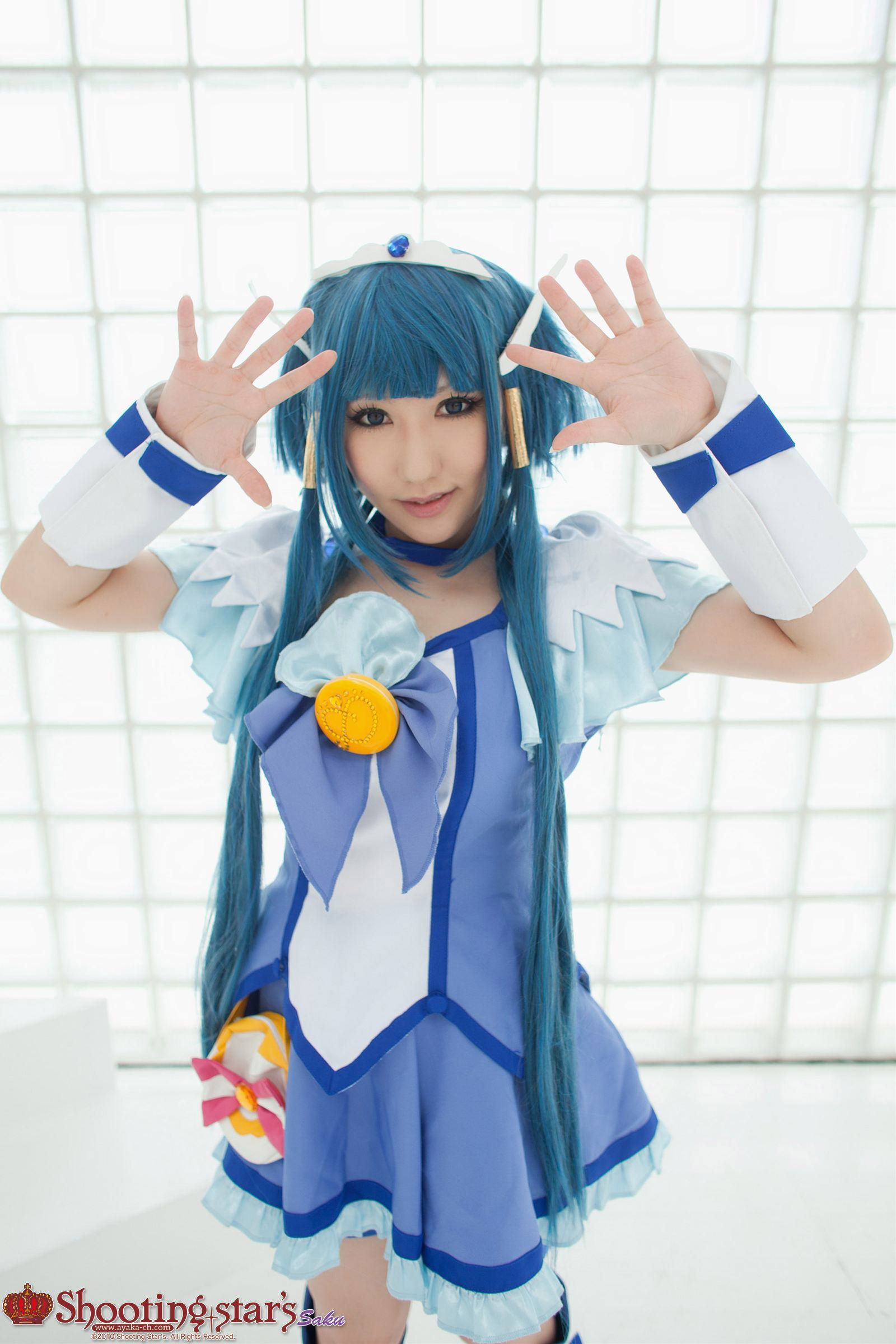 绫香サク (Saku サク Saku Ayaka) 《光之美少女》Cure Peace+Cure Beauty