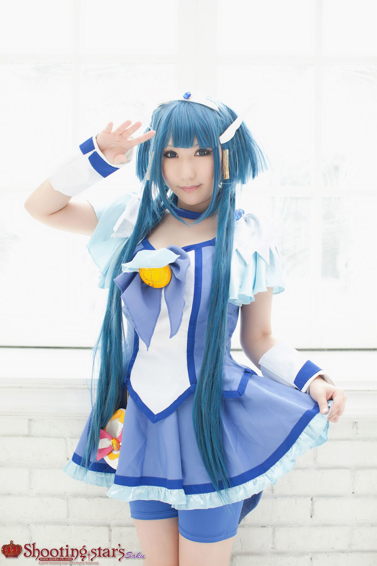 绫香サク (Saku サク Saku Ayaka) 《光之美少女》Cure Peace+Cure Beauty