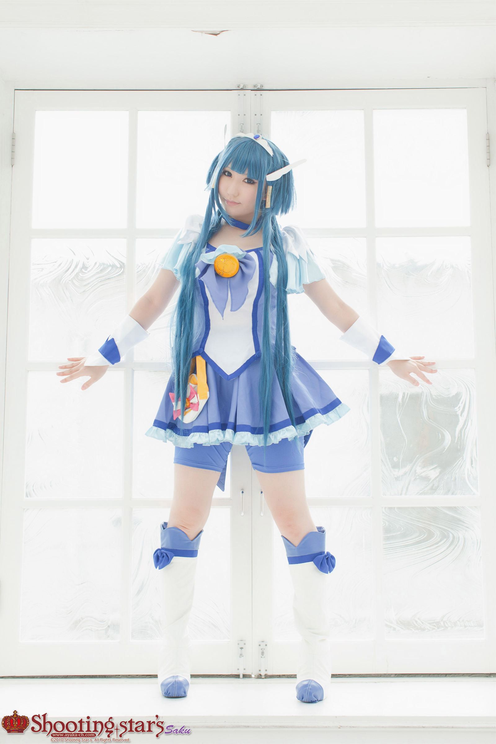 绫香サク (Saku サク Saku Ayaka) 《光之美少女》Cure Peace+Cure Beauty