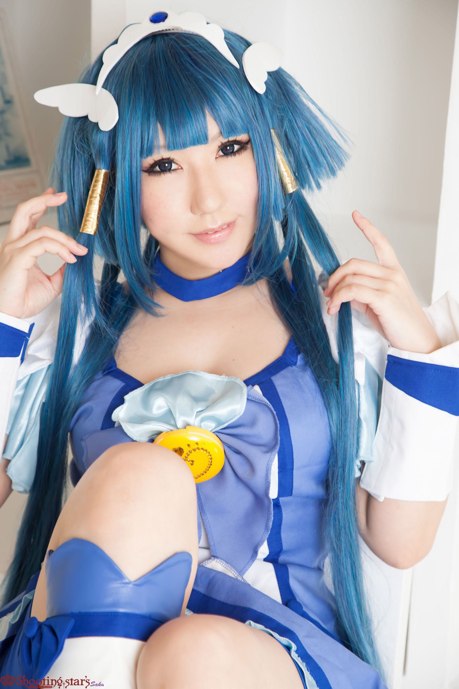 绫香サク (Saku サク Saku Ayaka) 《光之美少女》Cure Peace+Cure Beauty