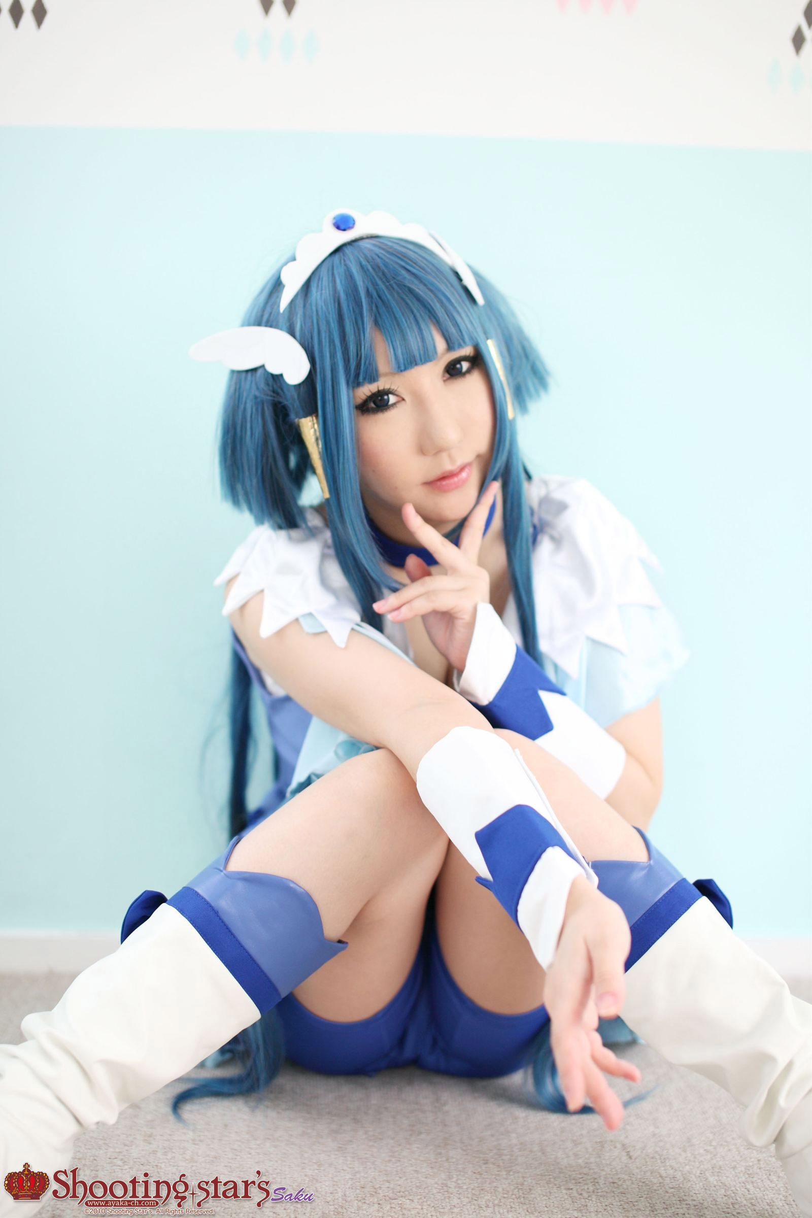 绫香サク (Saku サク Saku Ayaka) 《光之美少女》Cure Peace+Cure Beauty