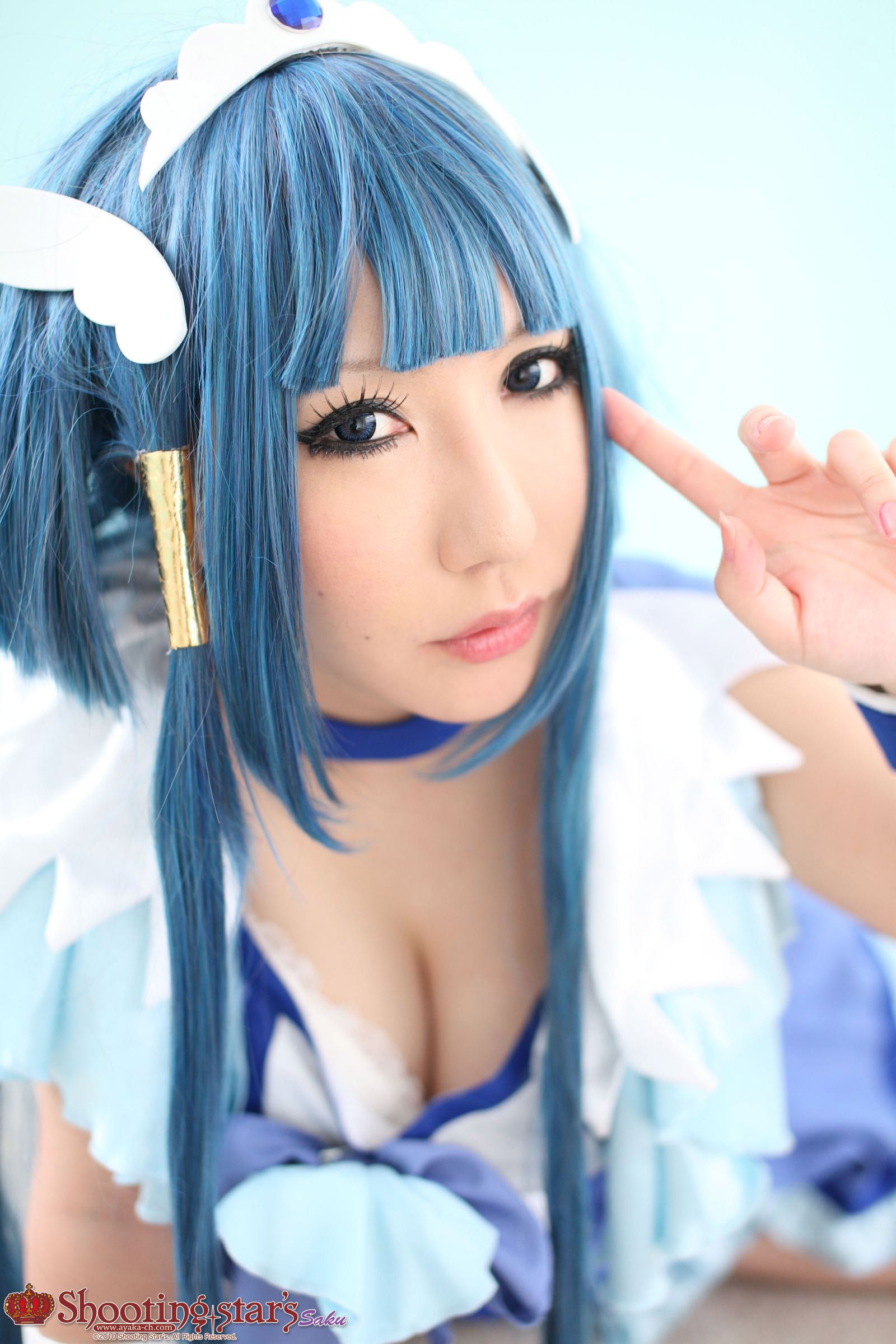 绫香サク (Saku サク Saku Ayaka) 《光之美少女》Cure Peace+Cure Beauty